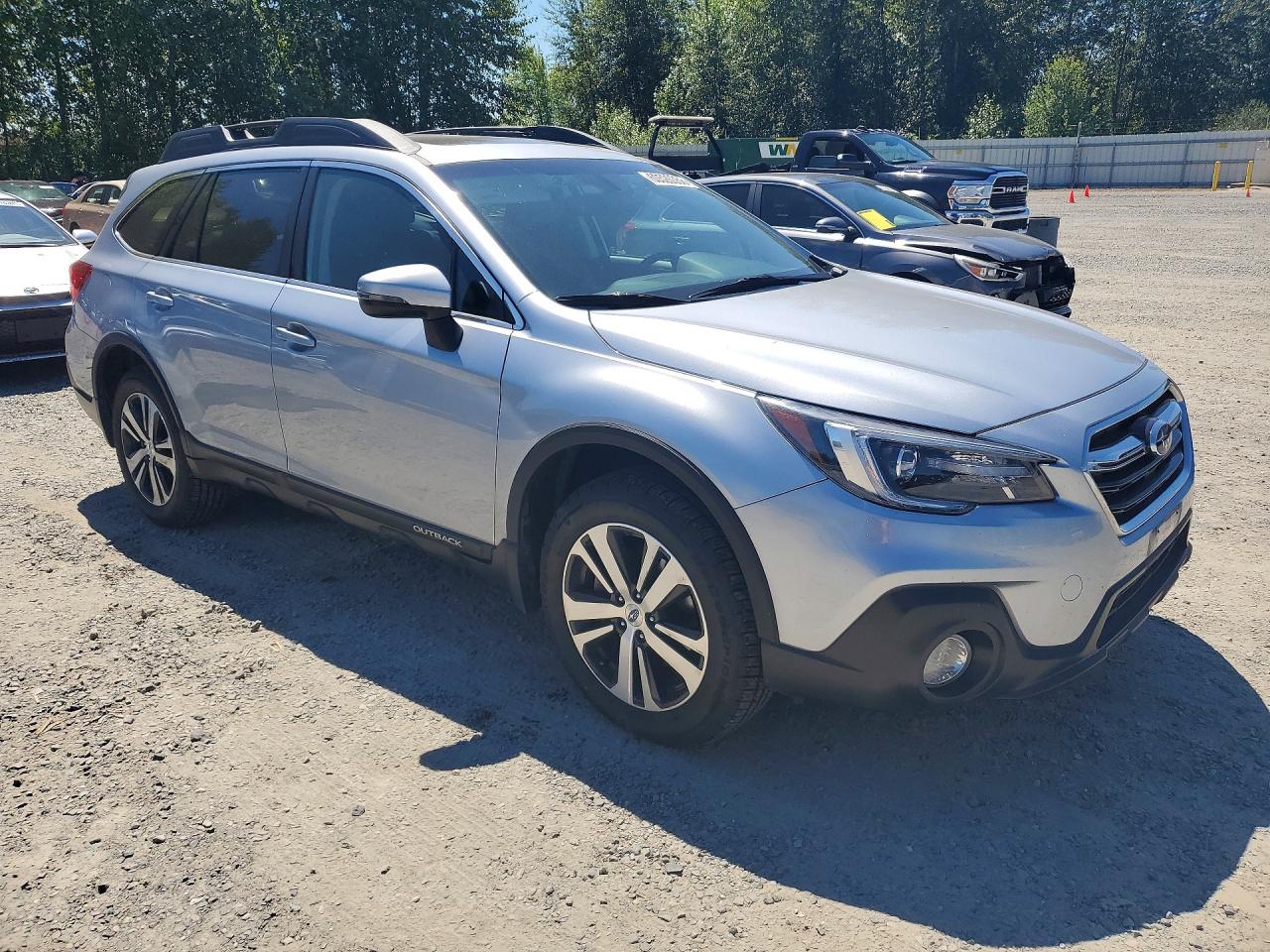 2019 Subaru Outback 3.6r Limited Silver vin: 4S4BSENC9K3317730