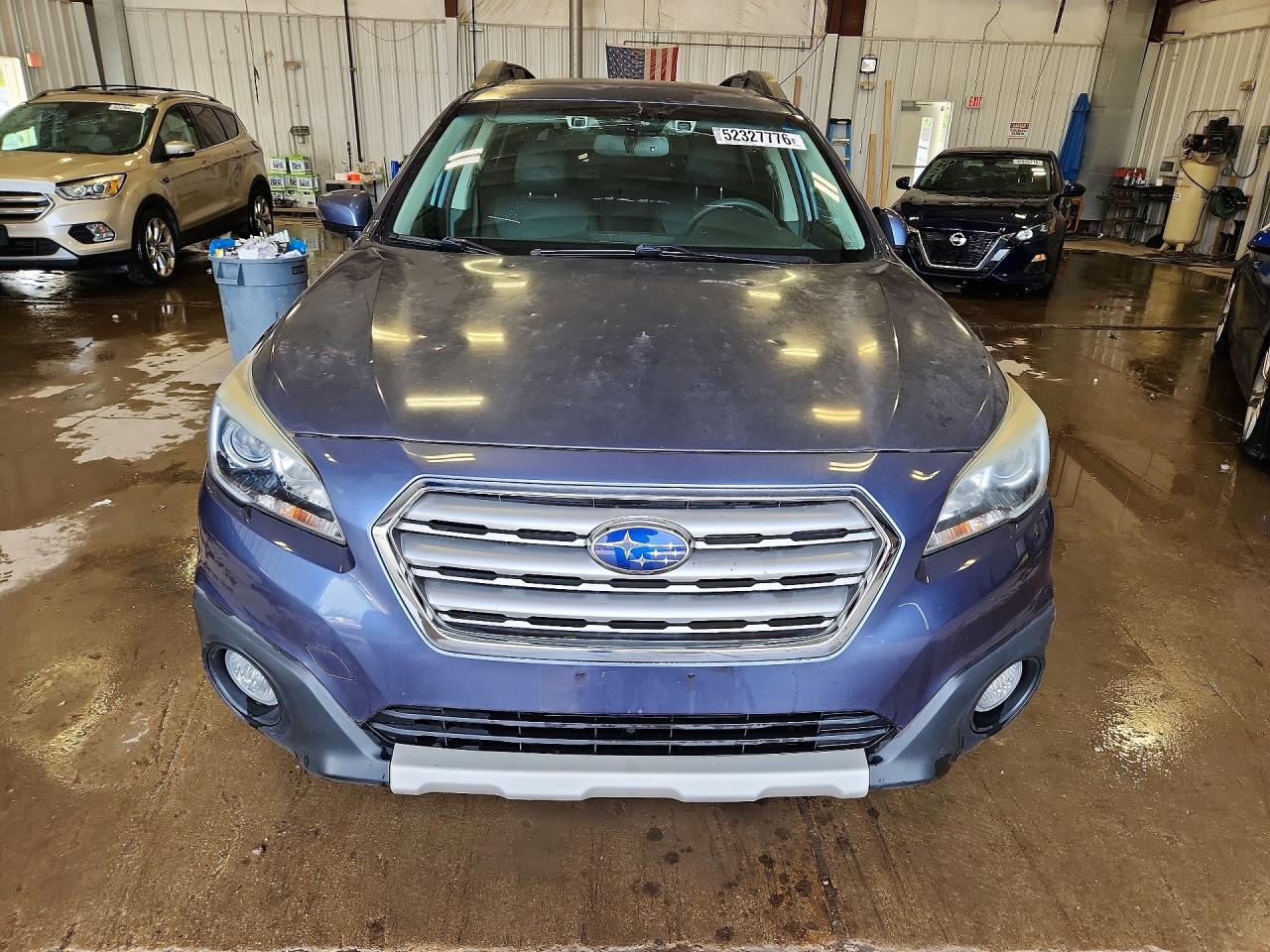 2015 Subaru Outback 3.6r Limited Blue vin: 4S4BSENCXF3225144