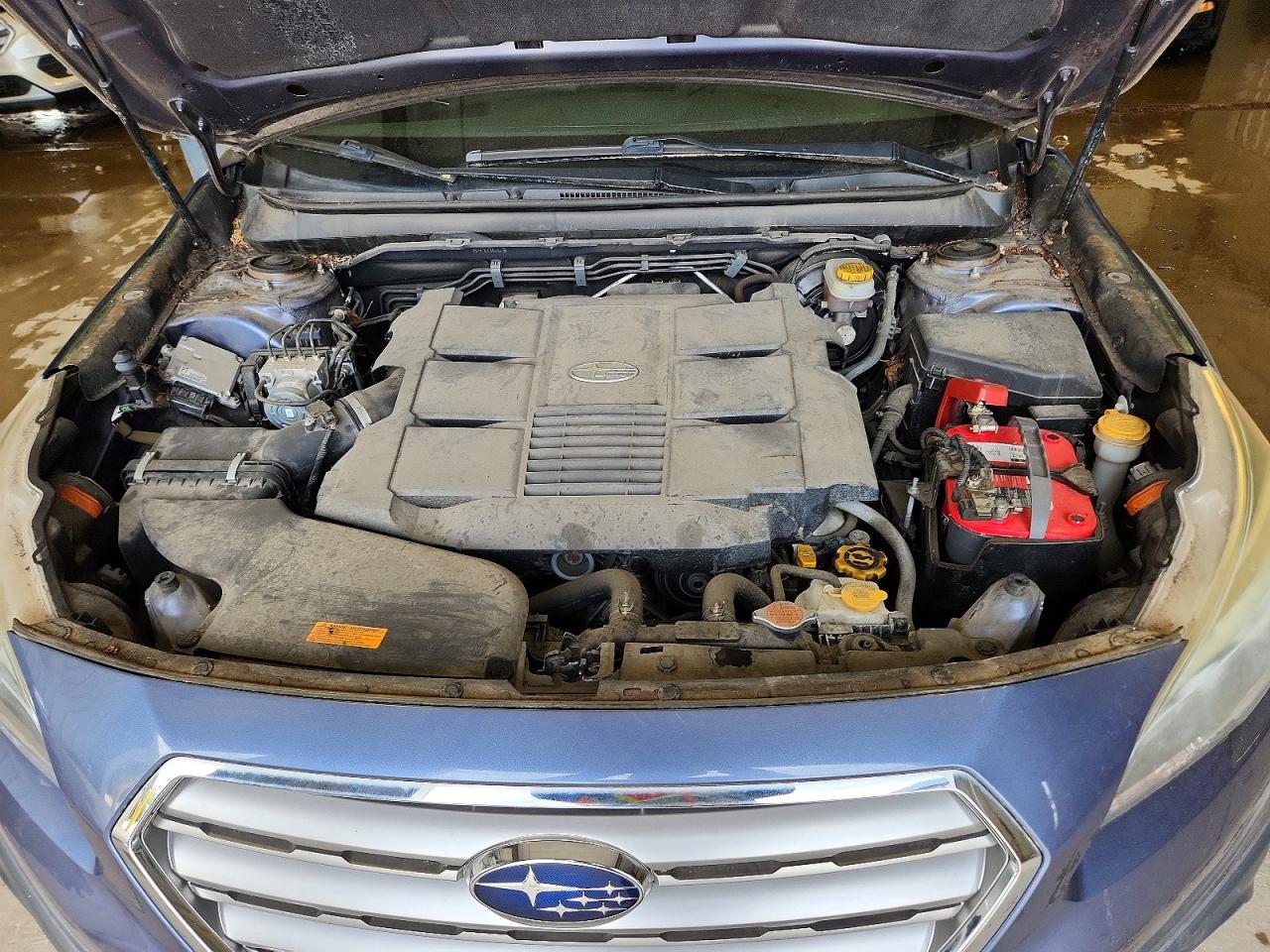 2015 Subaru Outback 3.6r Limited Blue vin: 4S4BSENCXF3225144