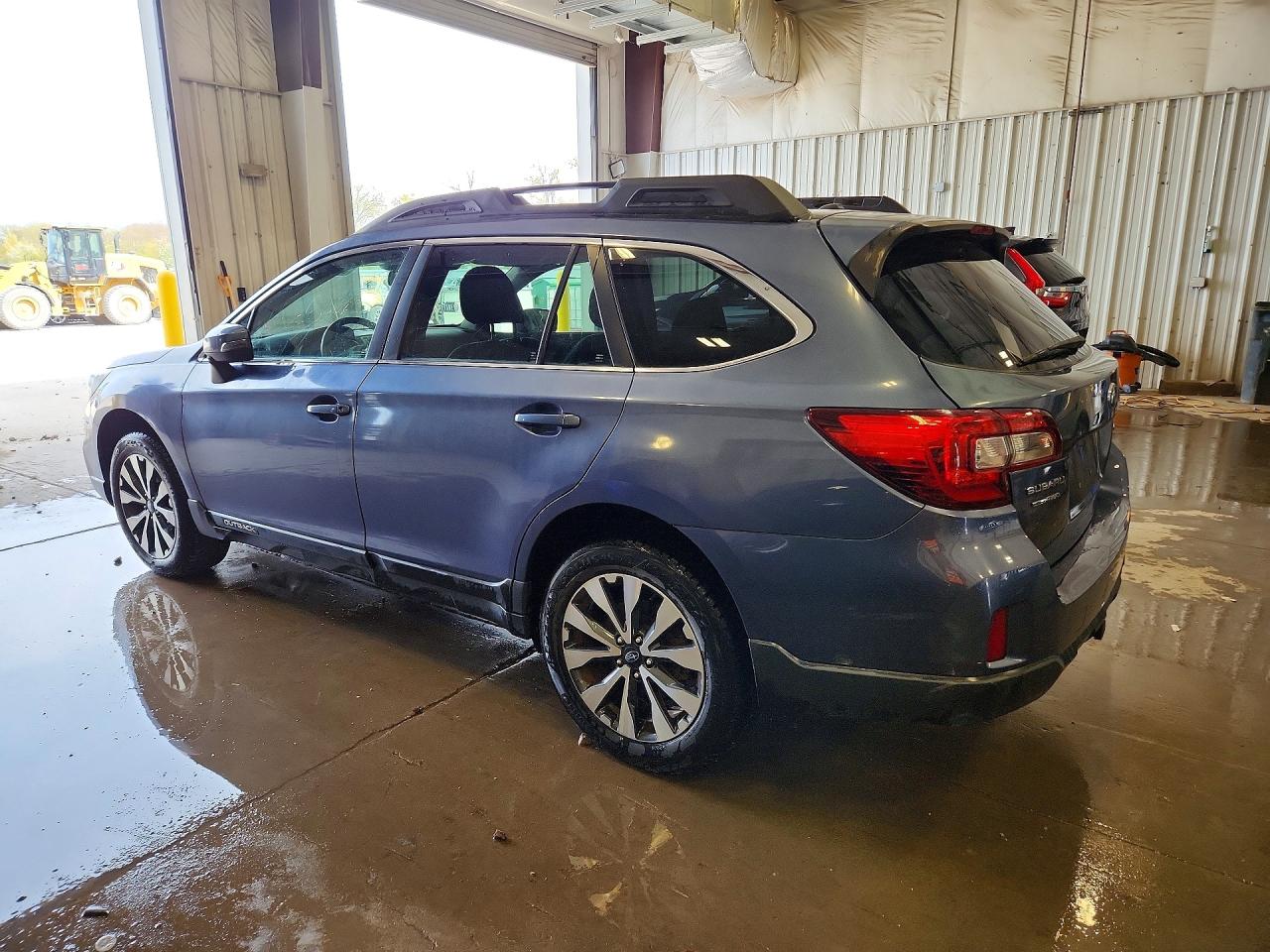 2015 Subaru Outback 3.6r Limited Blue vin: 4S4BSENCXF3225144