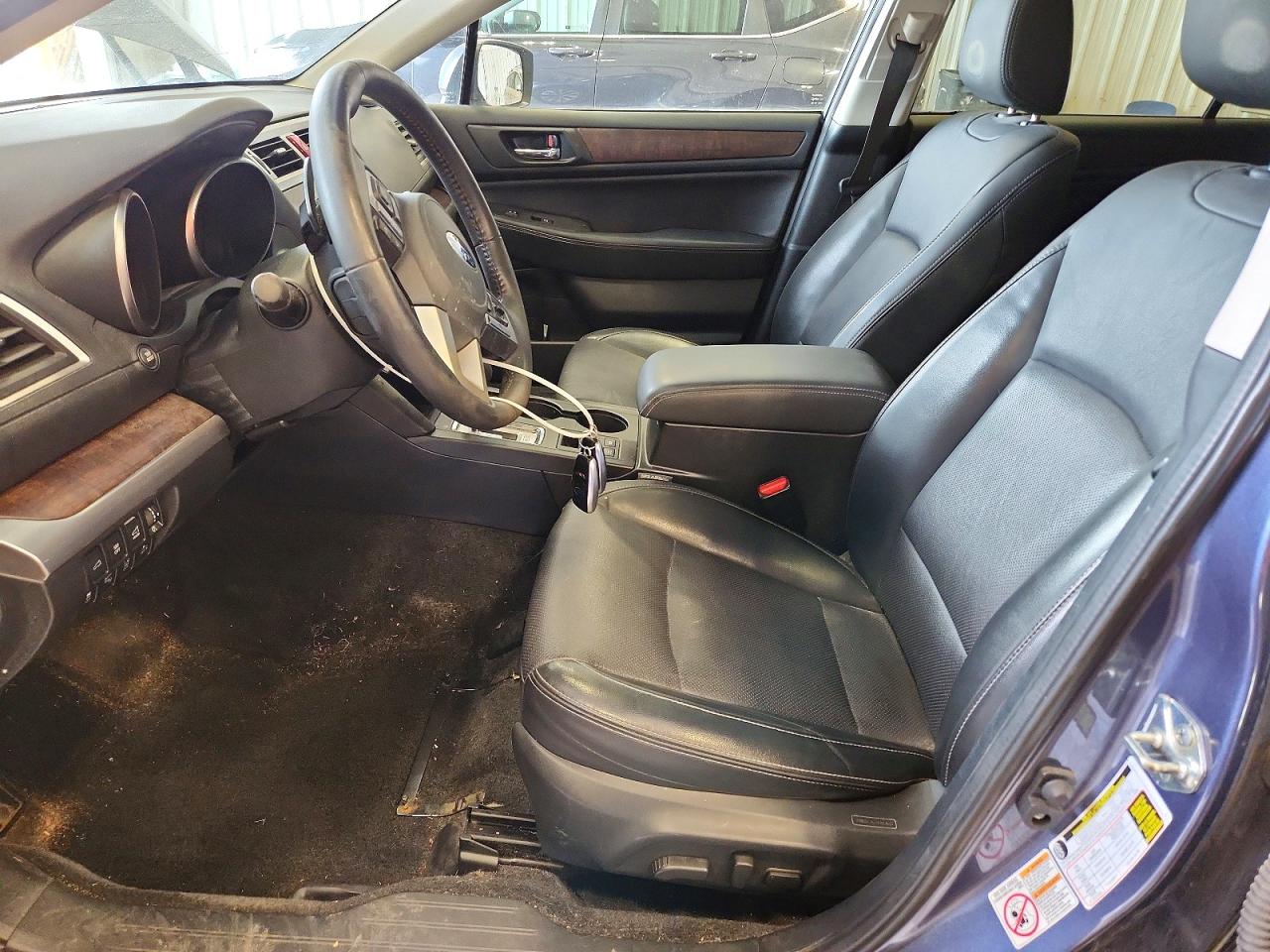 2015 Subaru Outback 3.6r Limited Blue vin: 4S4BSENCXF3225144