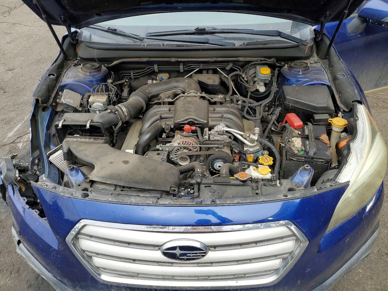 2015 Subaru Outback 3.6r Limited Blue vin: 4S4BSENCXF3230134