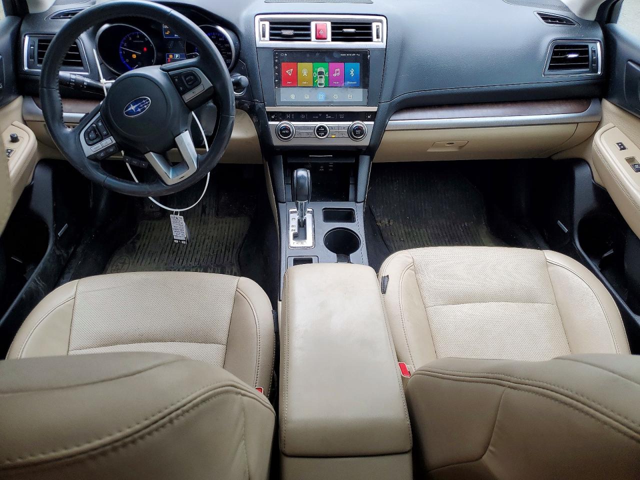 2015 Subaru Outback 3.6r Limited Blue vin: 4S4BSENCXF3230134