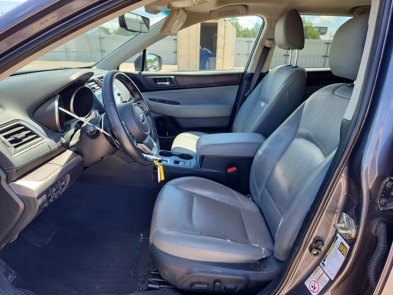 2018 Subaru Outback 3.6r Limited Charcoal vin: 4S4BSENCXJ3383301