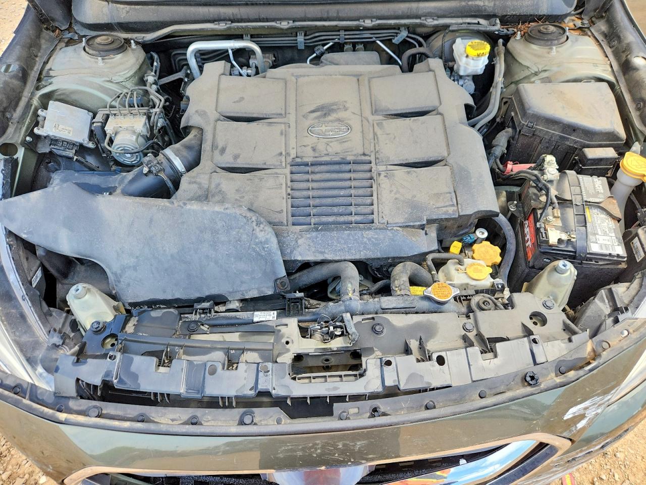 2018 Subaru Outback Touring Зеленый vin: 4S4BSETC0J3231336
