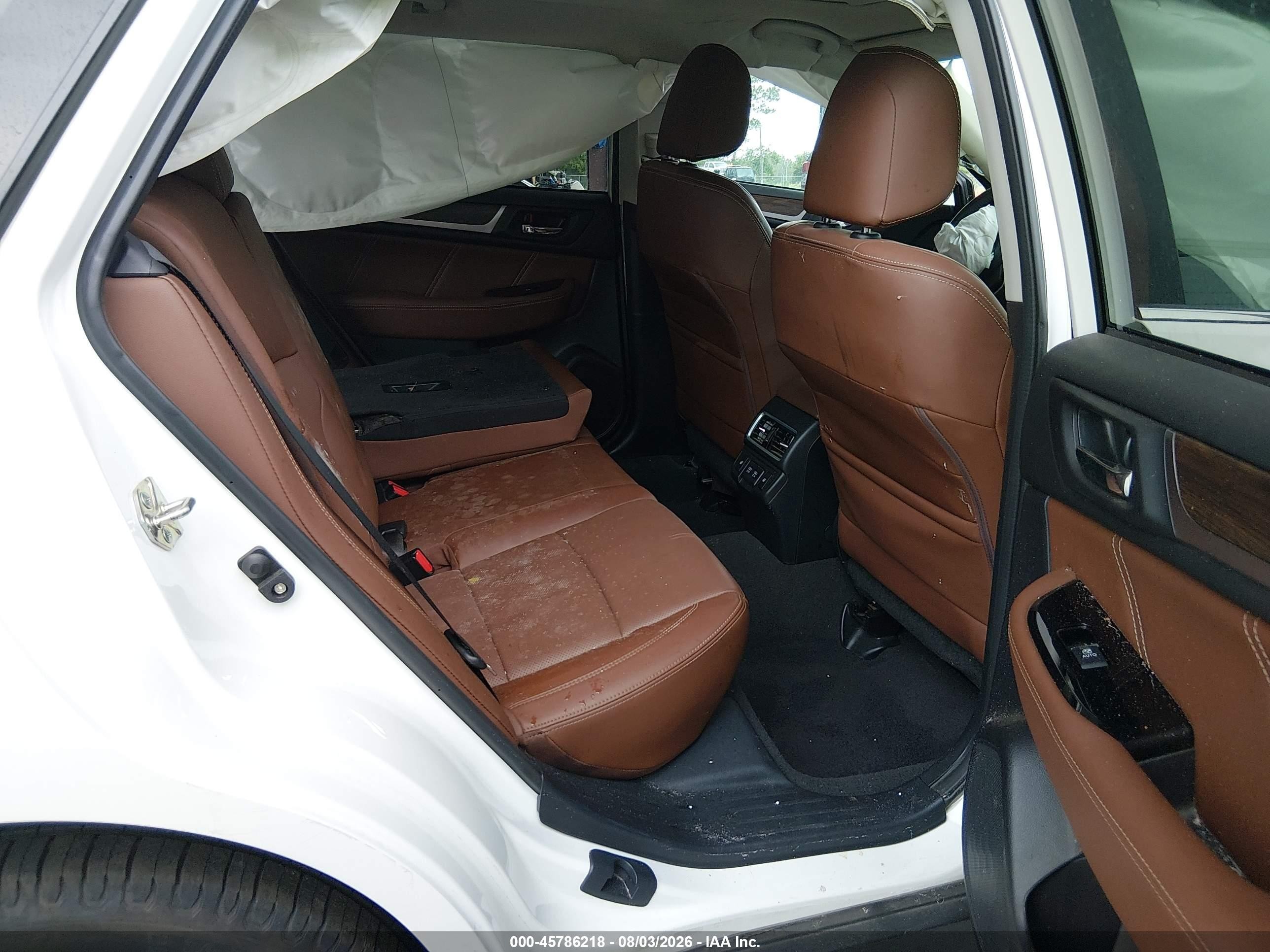 2019 Subaru Outback 3.6r Touring Белый vin: 4S4BSETC3K3287529