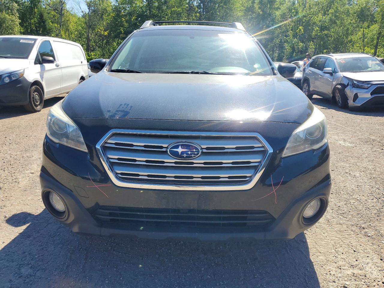 2015 Subaru Outback 3.6r Limited Black vin: 4S4BSFLC7F3203739