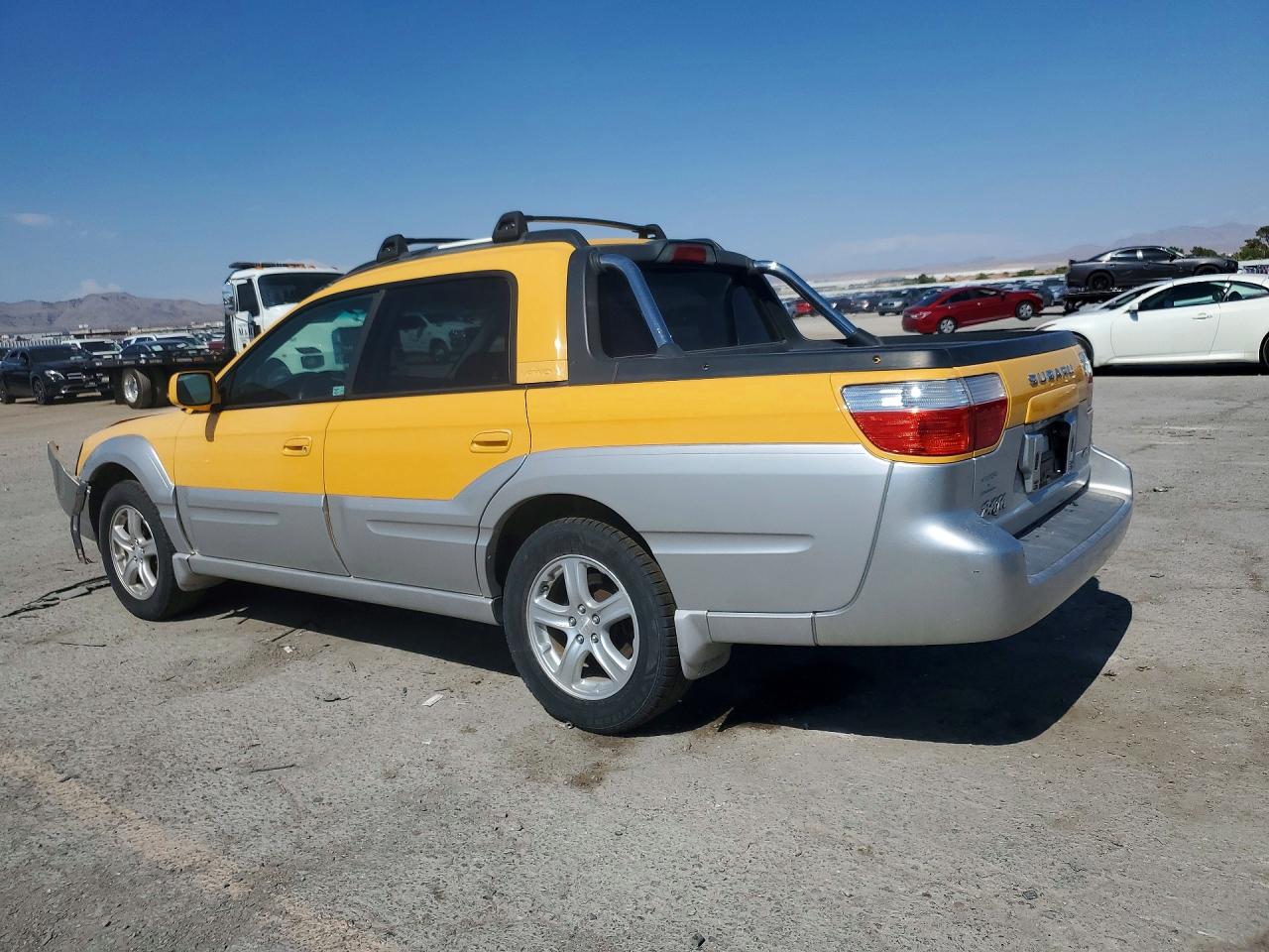 2003 Subaru Baja Yellow vin: 4S4BT61C136101783