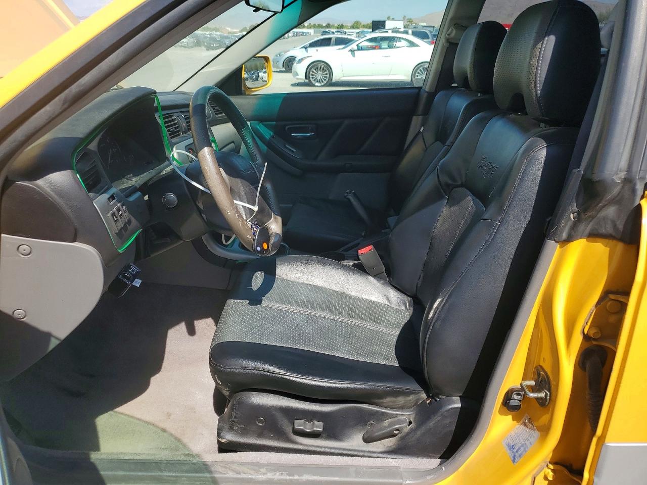 2003 Subaru Baja Yellow vin: 4S4BT61C136101783