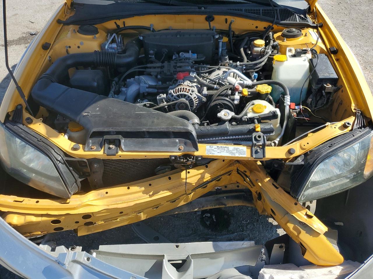 2003 Subaru Baja Yellow vin: 4S4BT61C136101783
