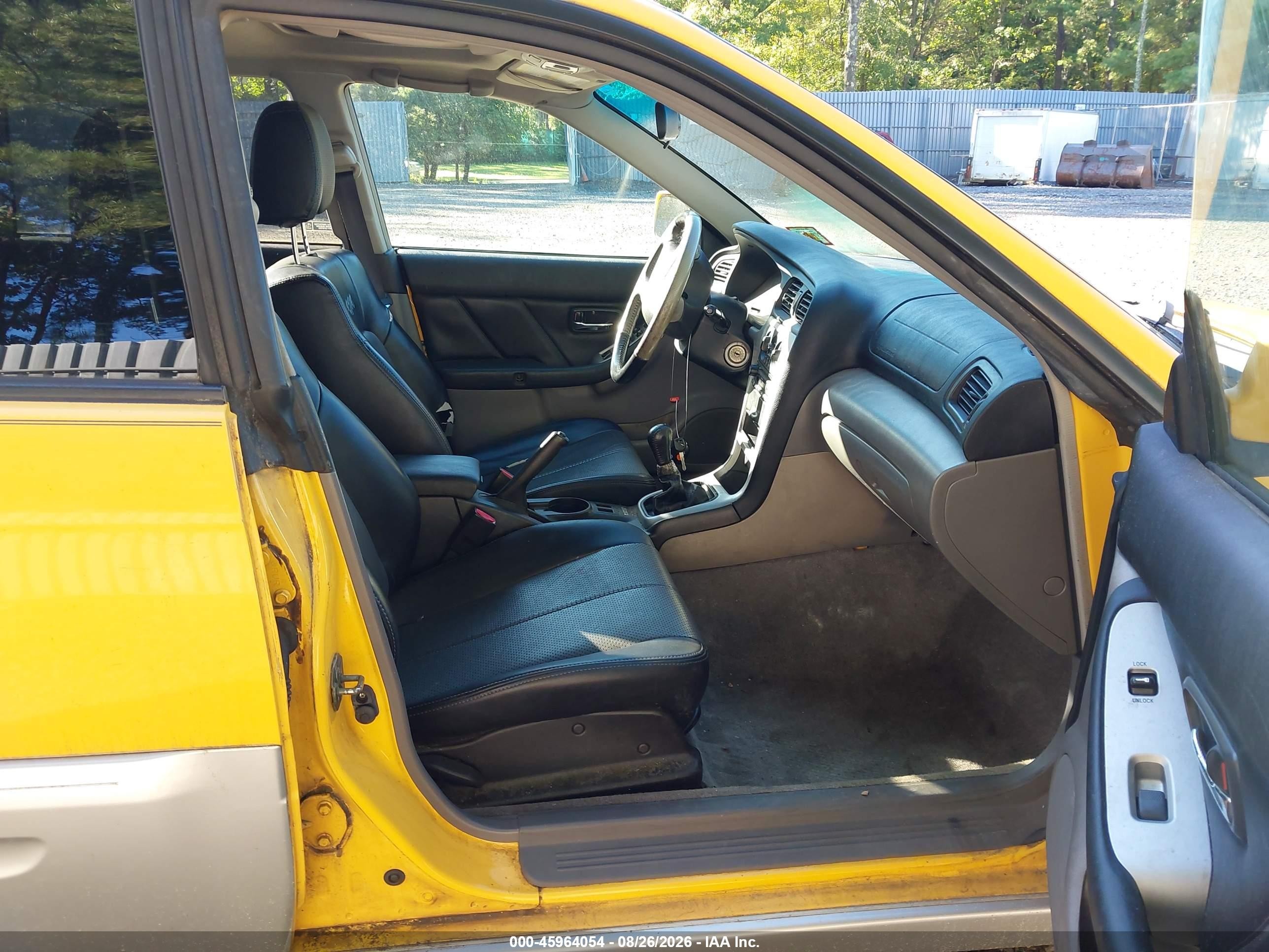 2003 Subaru Baja   Yellow vin: 4S4BT61C336106399