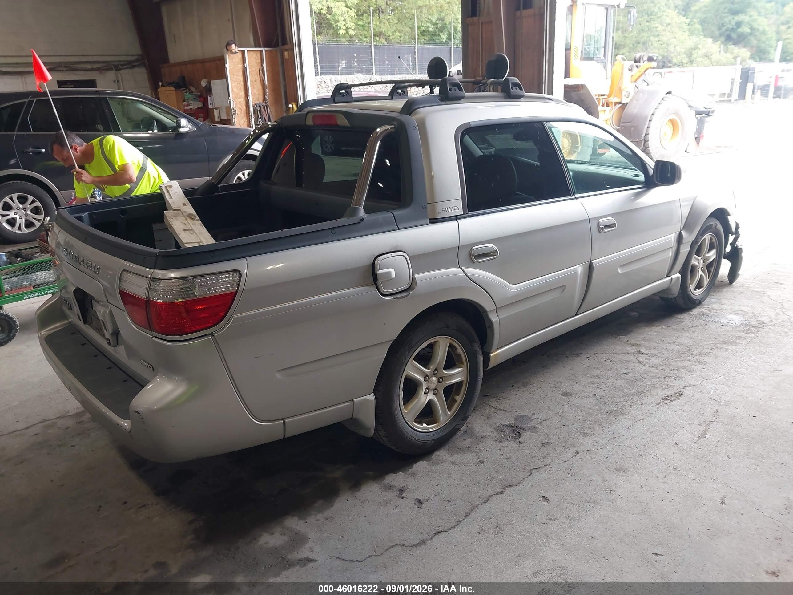 2003 Subaru Baja   Silver vin: 4S4BT61C337112925
