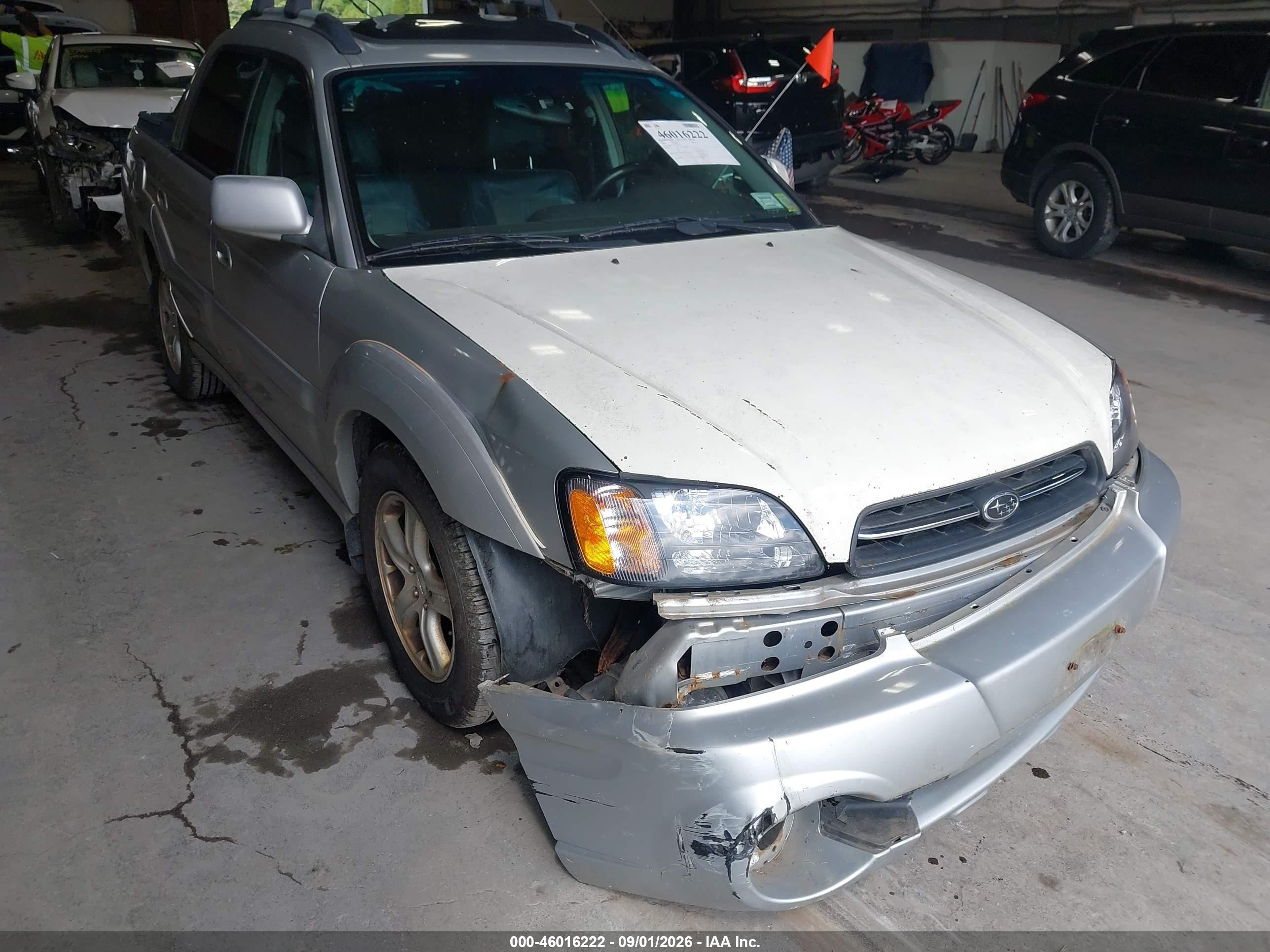 2003 Subaru Baja   Silver vin: 4S4BT61C337112925