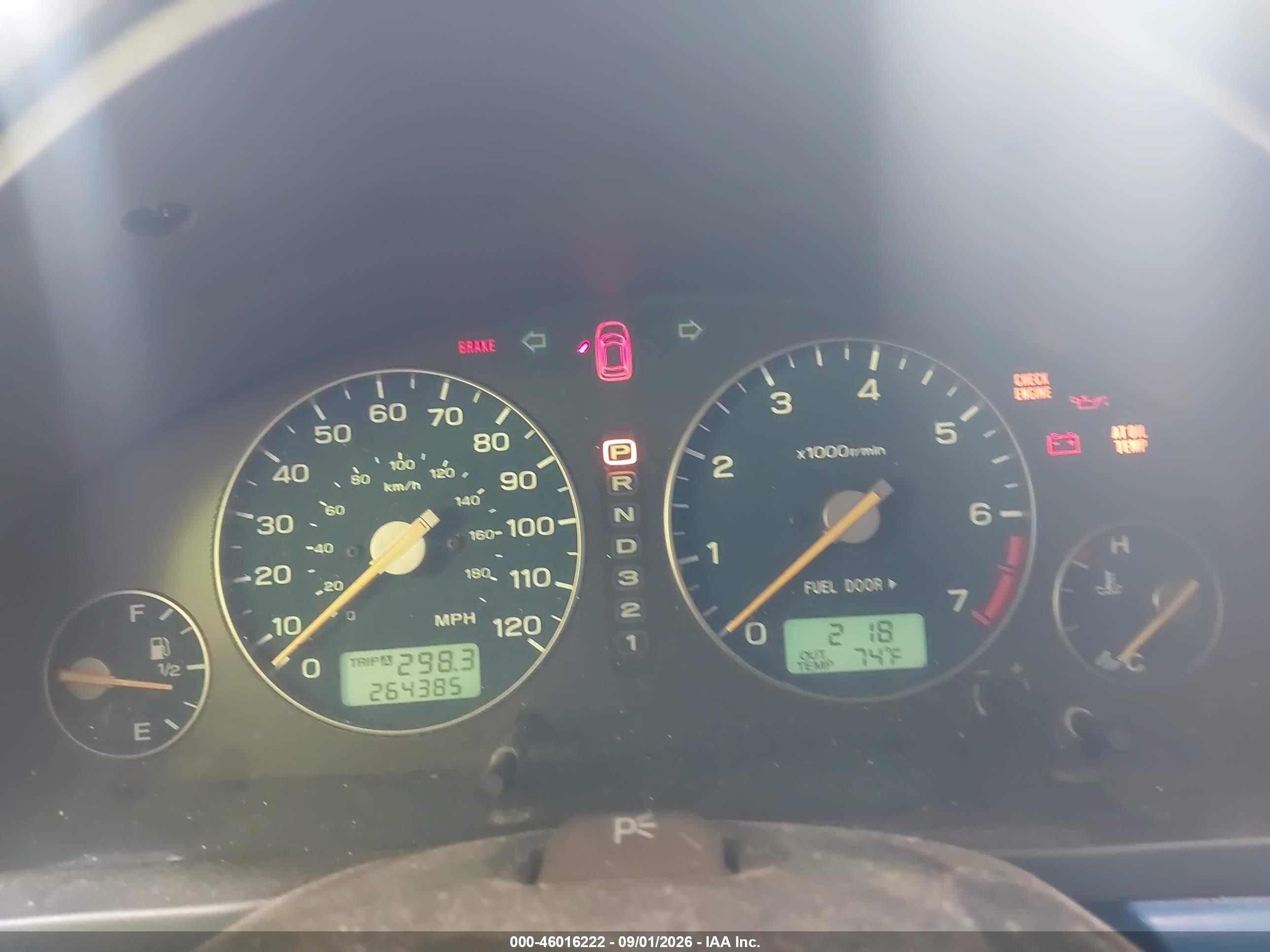 2003 Subaru Baja   Silver vin: 4S4BT61C337112925