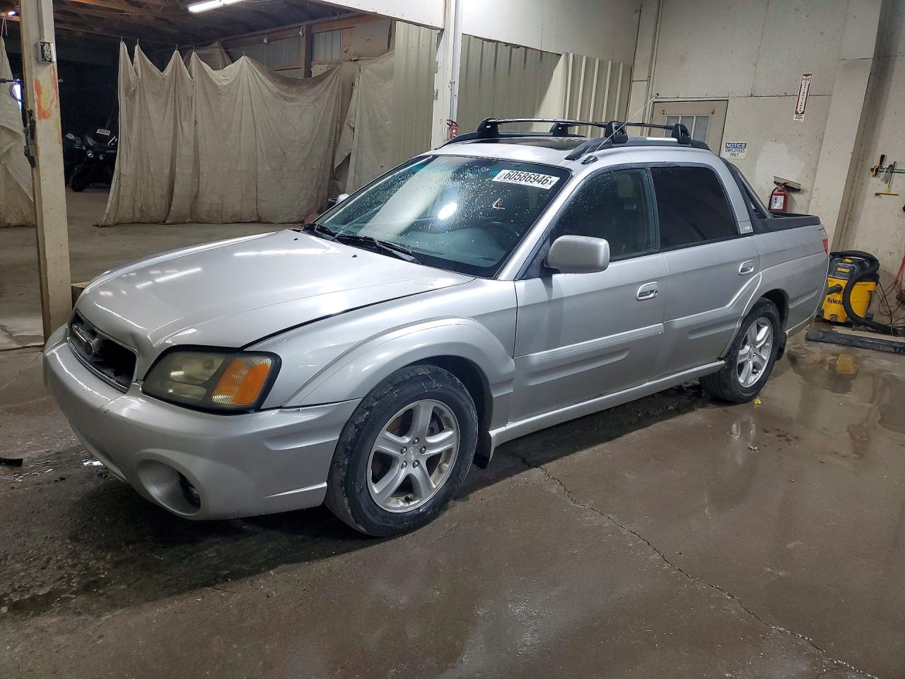 2003 Subaru Baja Silver vin: 4S4BT61C436100353