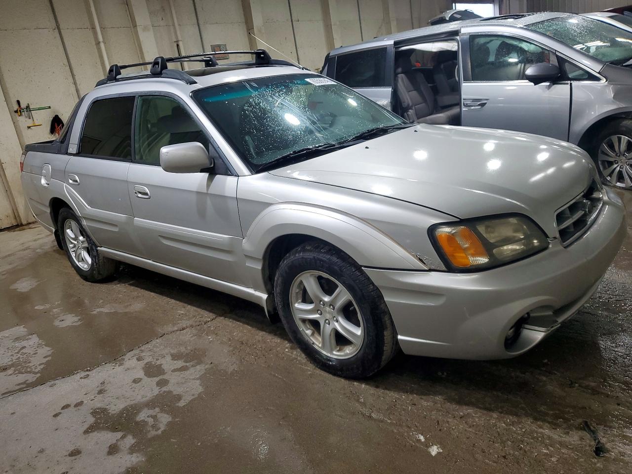 2003 Subaru Baja Silver vin: 4S4BT61C436100353