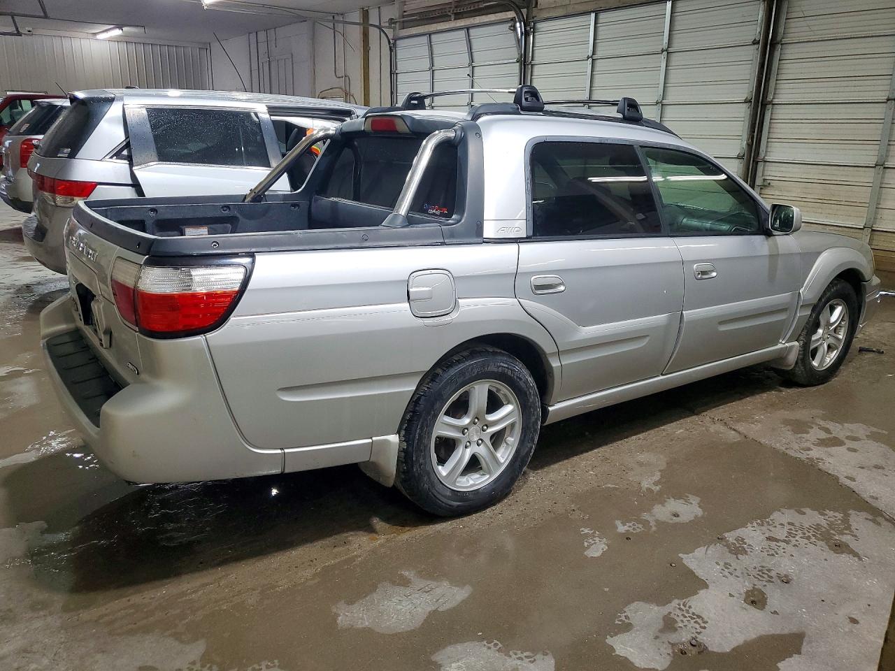 2003 Subaru Baja Silver vin: 4S4BT61C436100353