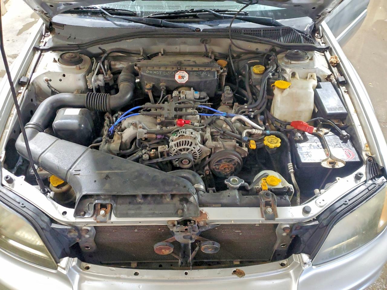 2003 Subaru Baja Silver vin: 4S4BT61C436100353
