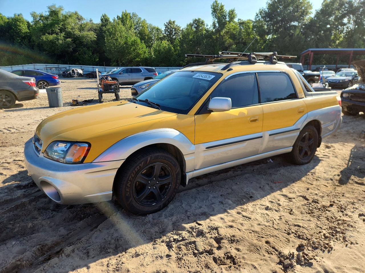 2003 Subaru Baja Gold vin: 4S4BT61C437101075