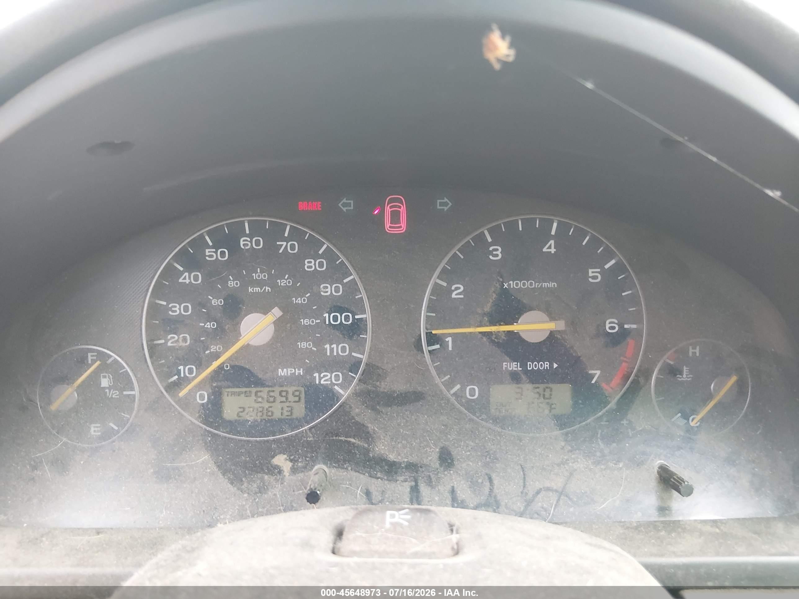 2003 Subaru Baja Silver vin: 4S4BT61C636107109