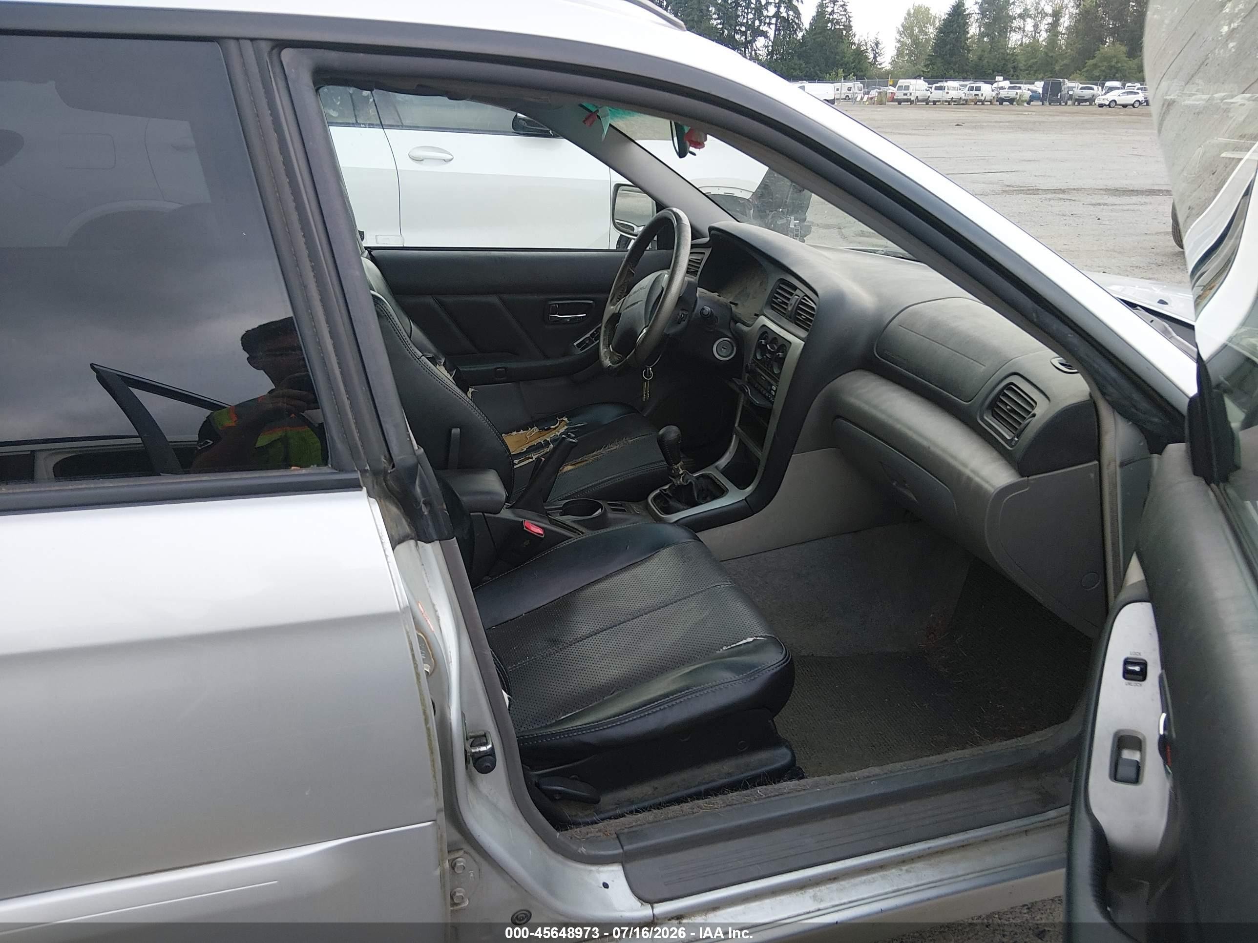 2003 Subaru Baja Silver vin: 4S4BT61C636107109