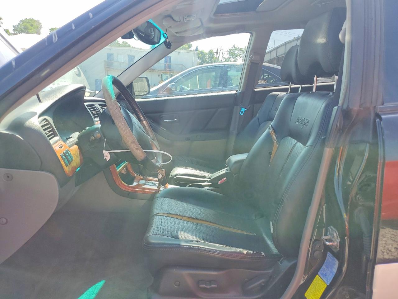2003 Subaru Baja Черный vin: 4S4BT61C637108870