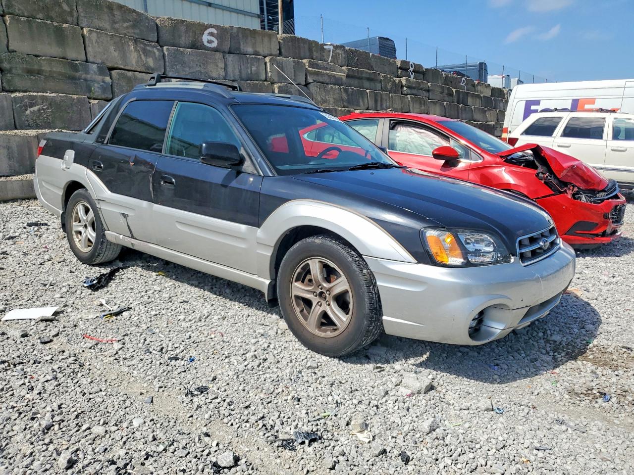 2003 Subaru Baja Черный vin: 4S4BT61C637108870