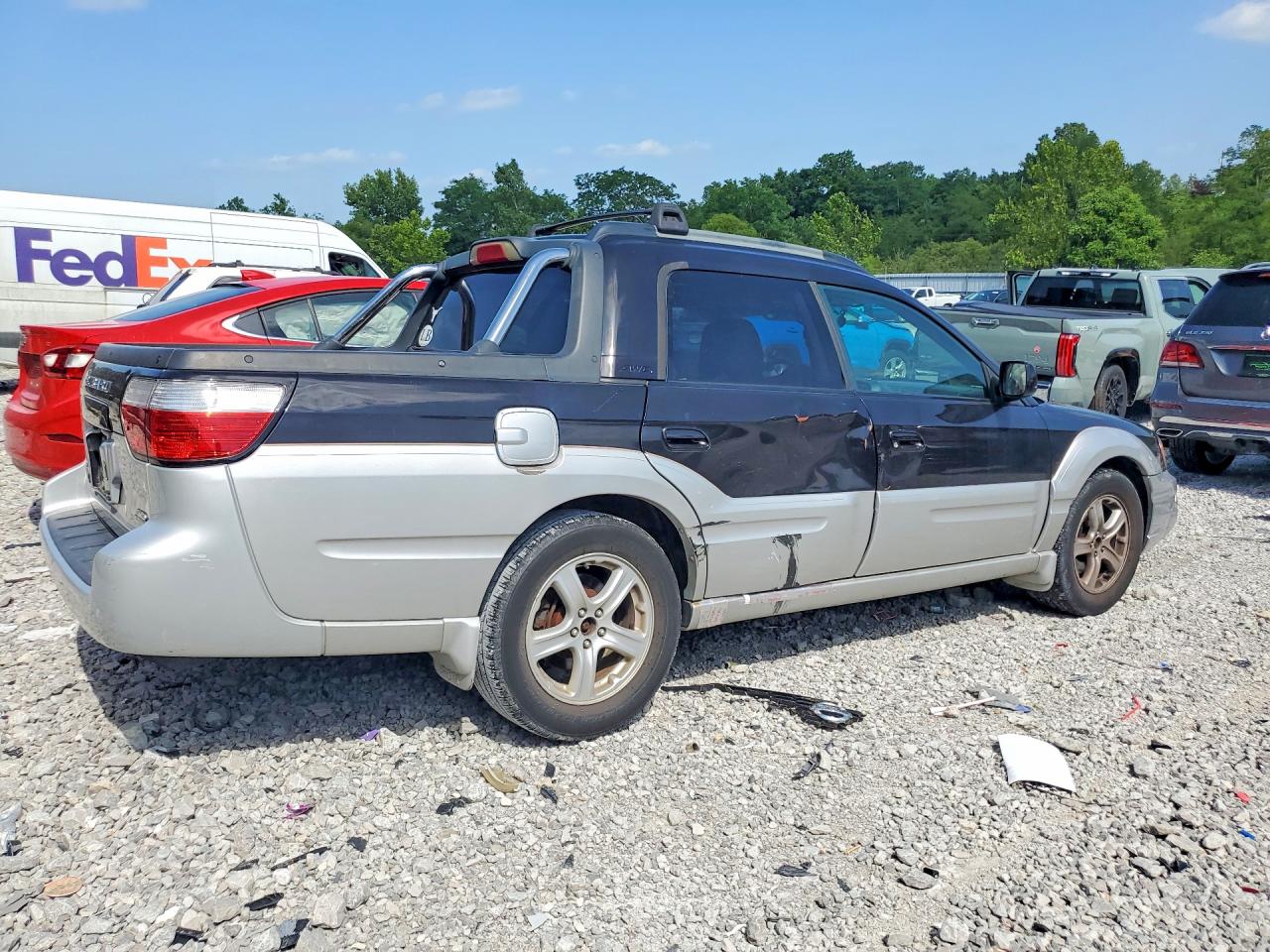 2003 Subaru Baja Черный vin: 4S4BT61C637108870