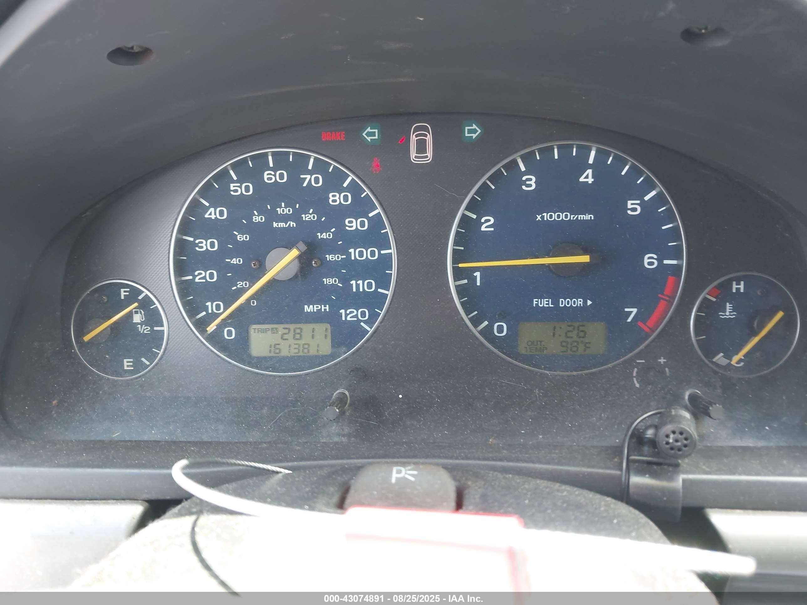 2004 Subaru Baja   Silver vin: 4S4BT61C646100243
