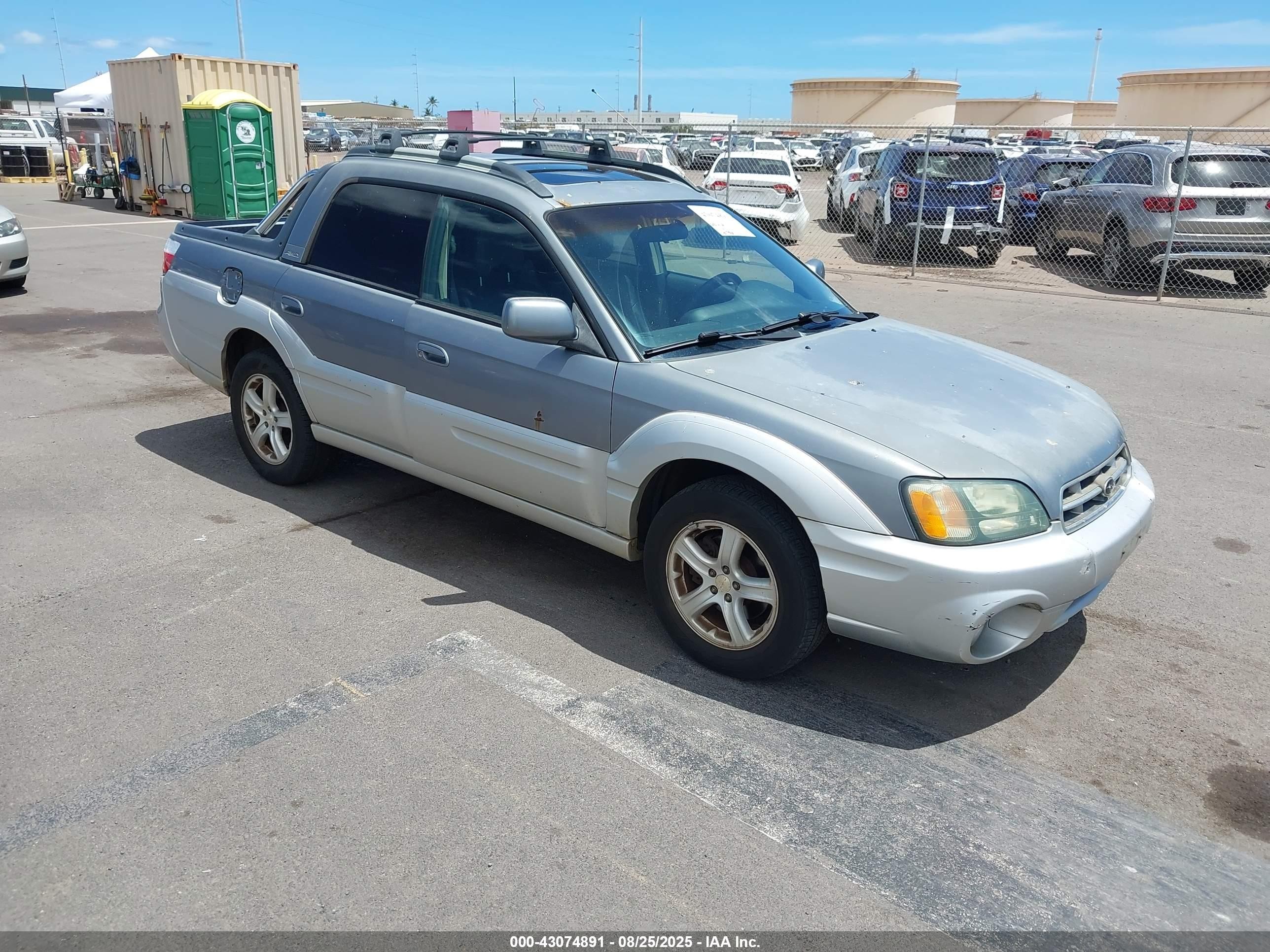 2004 Subaru Baja   Silver vin: 4S4BT61C646100243