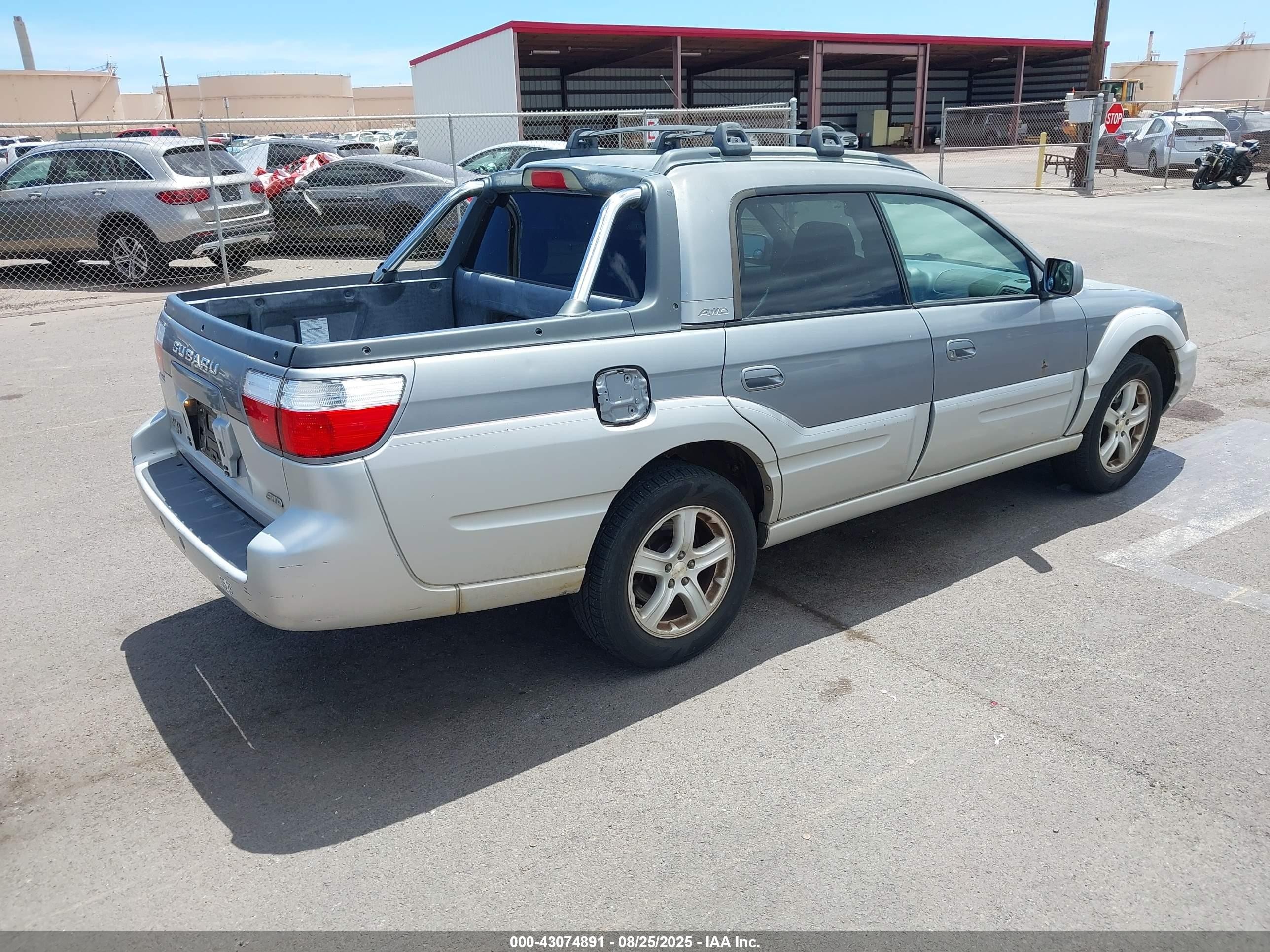 2004 Subaru Baja   Silver vin: 4S4BT61C646100243