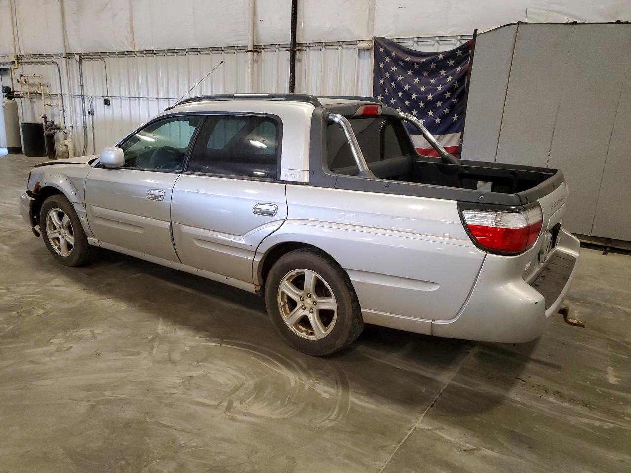 2003 Subaru Baja Silver vin: 4S4BT61C736106955