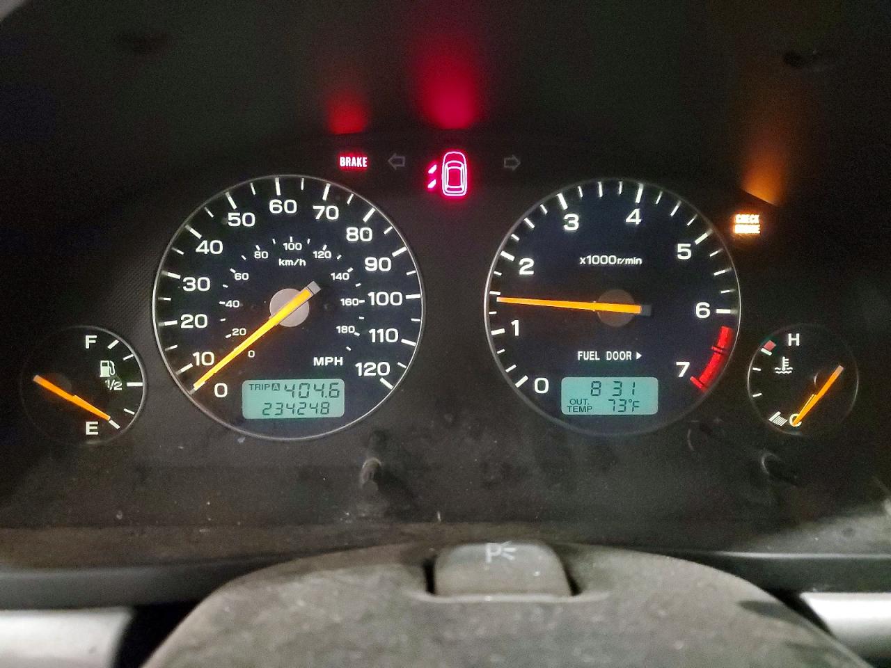 2003 Subaru Baja Silver vin: 4S4BT61C736106955