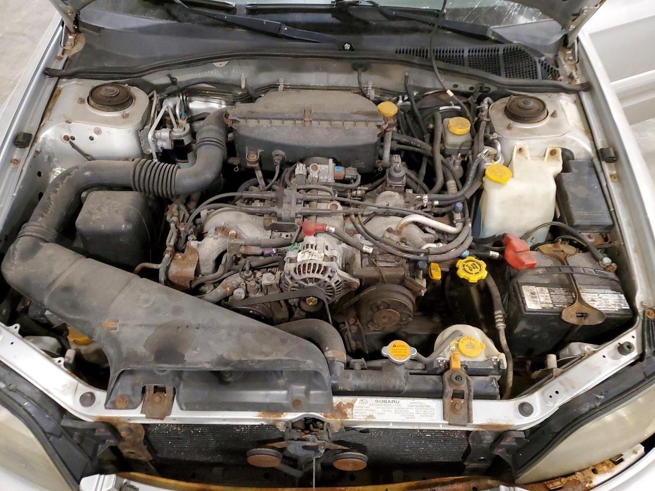 2003 Subaru Baja Silver vin: 4S4BT61C736106955