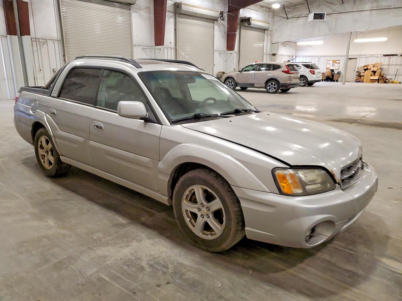 2003 Subaru Baja Silver vin: 4S4BT61C736106955