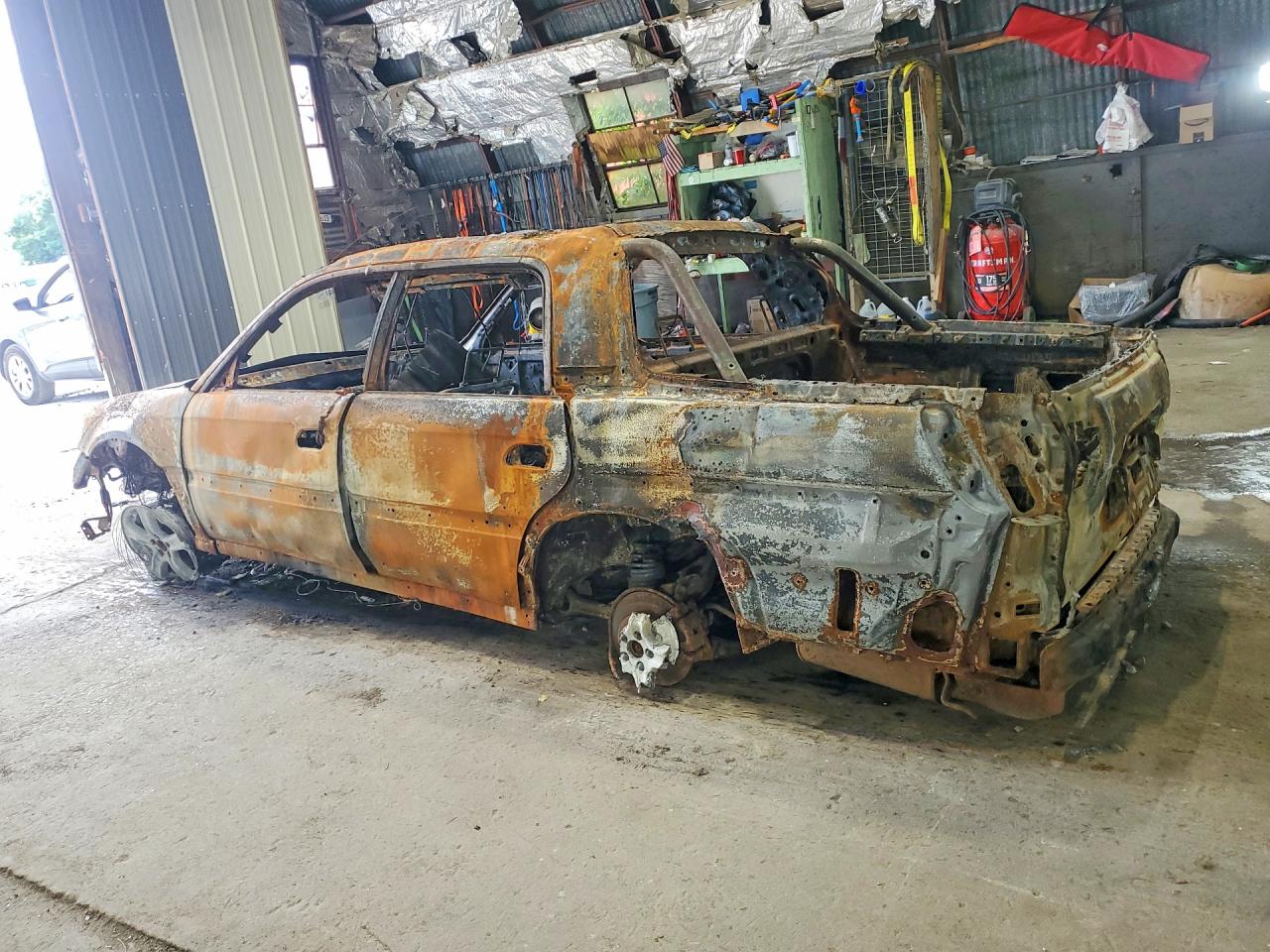 2003 Subaru Baja Burn vin: 4S4BT61C737100860
