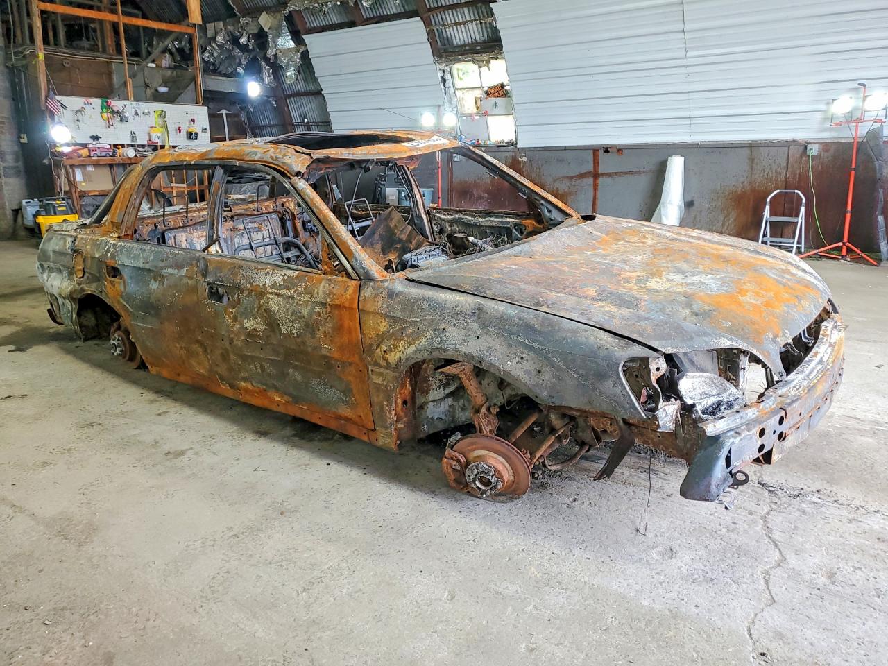 2003 Subaru Baja Burn vin: 4S4BT61C737100860