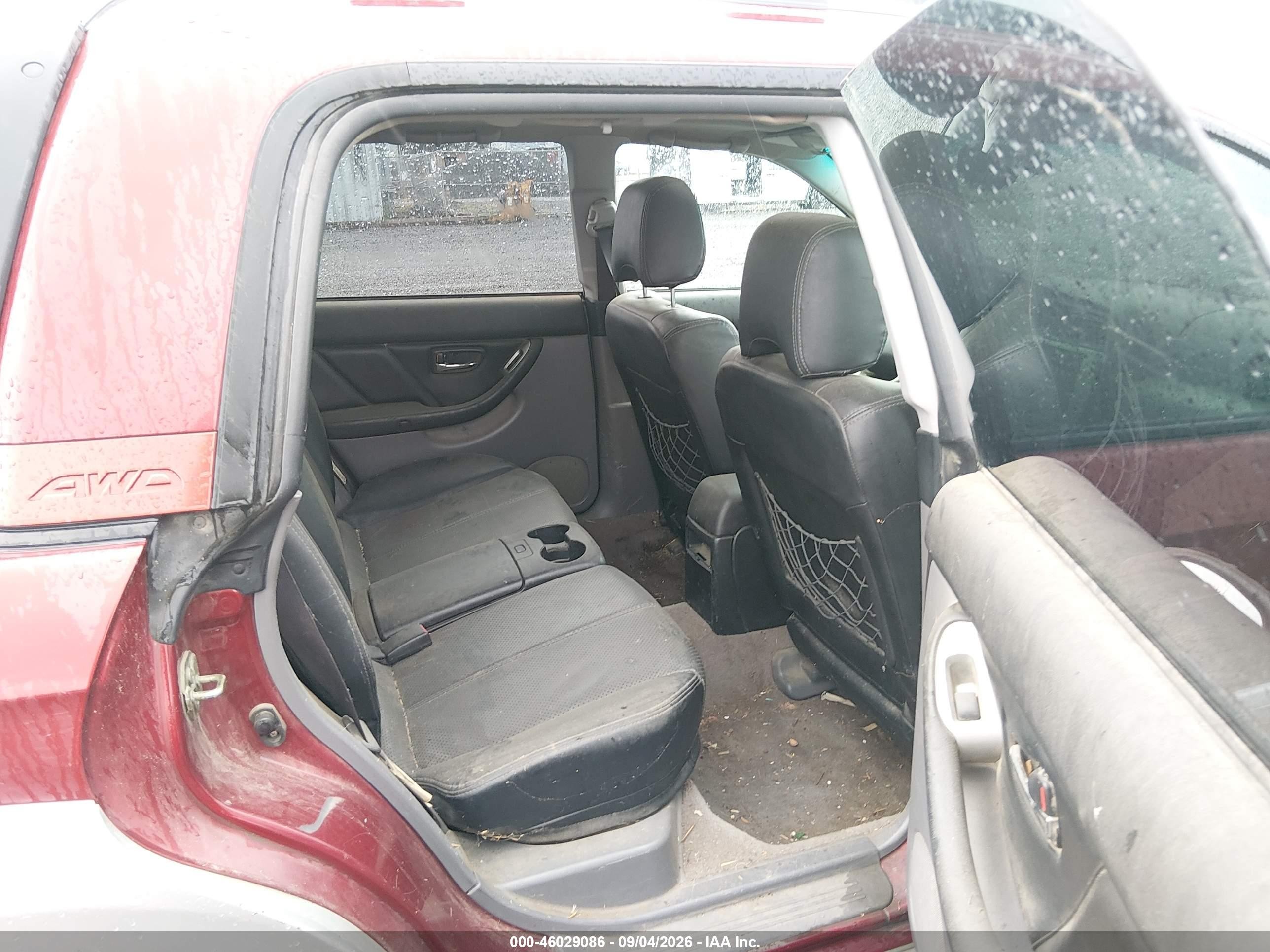 2003 Subaru Baja   Red vin: 4S4BT61C737107677