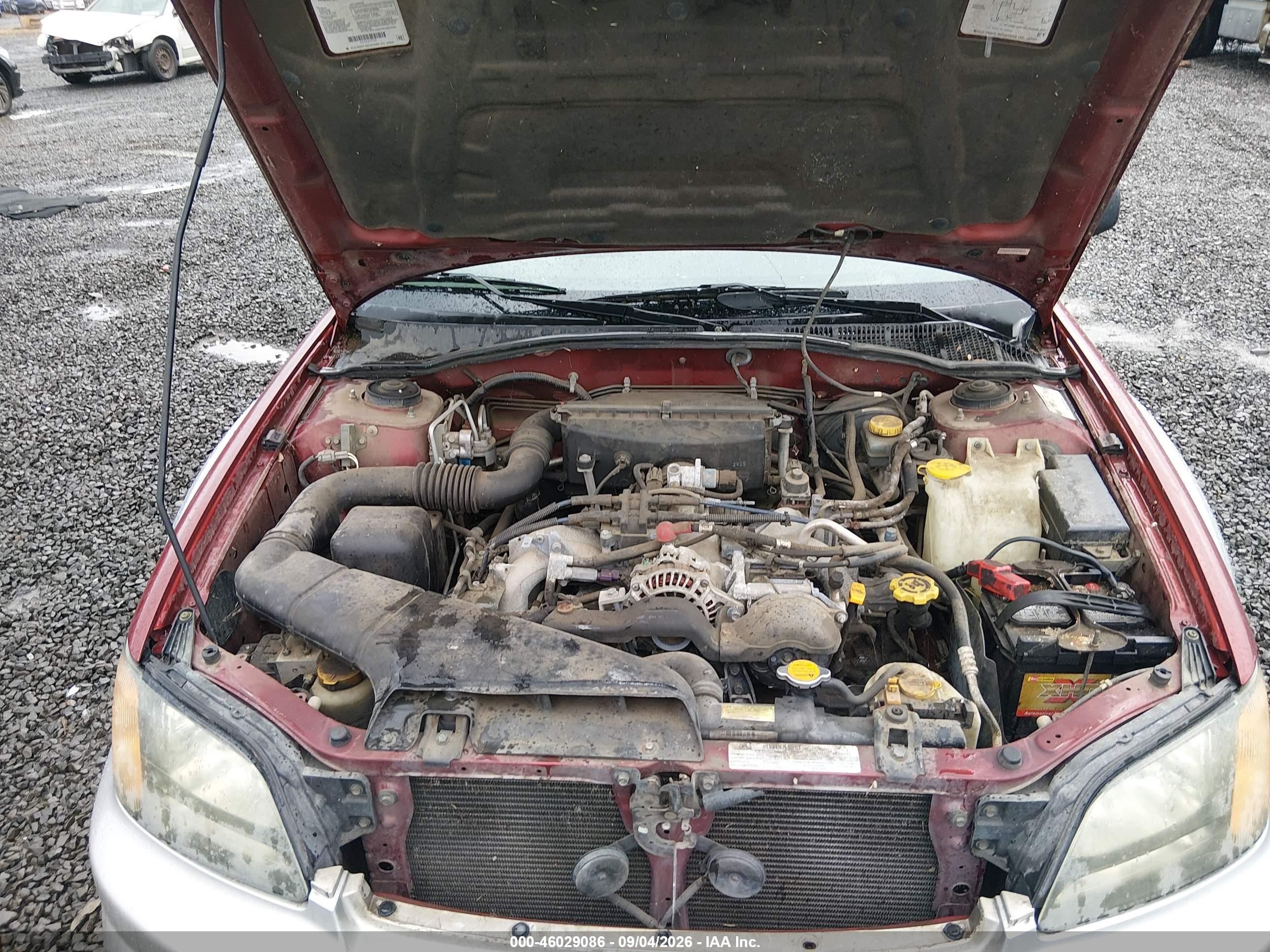2003 Subaru Baja   Red vin: 4S4BT61C737107677