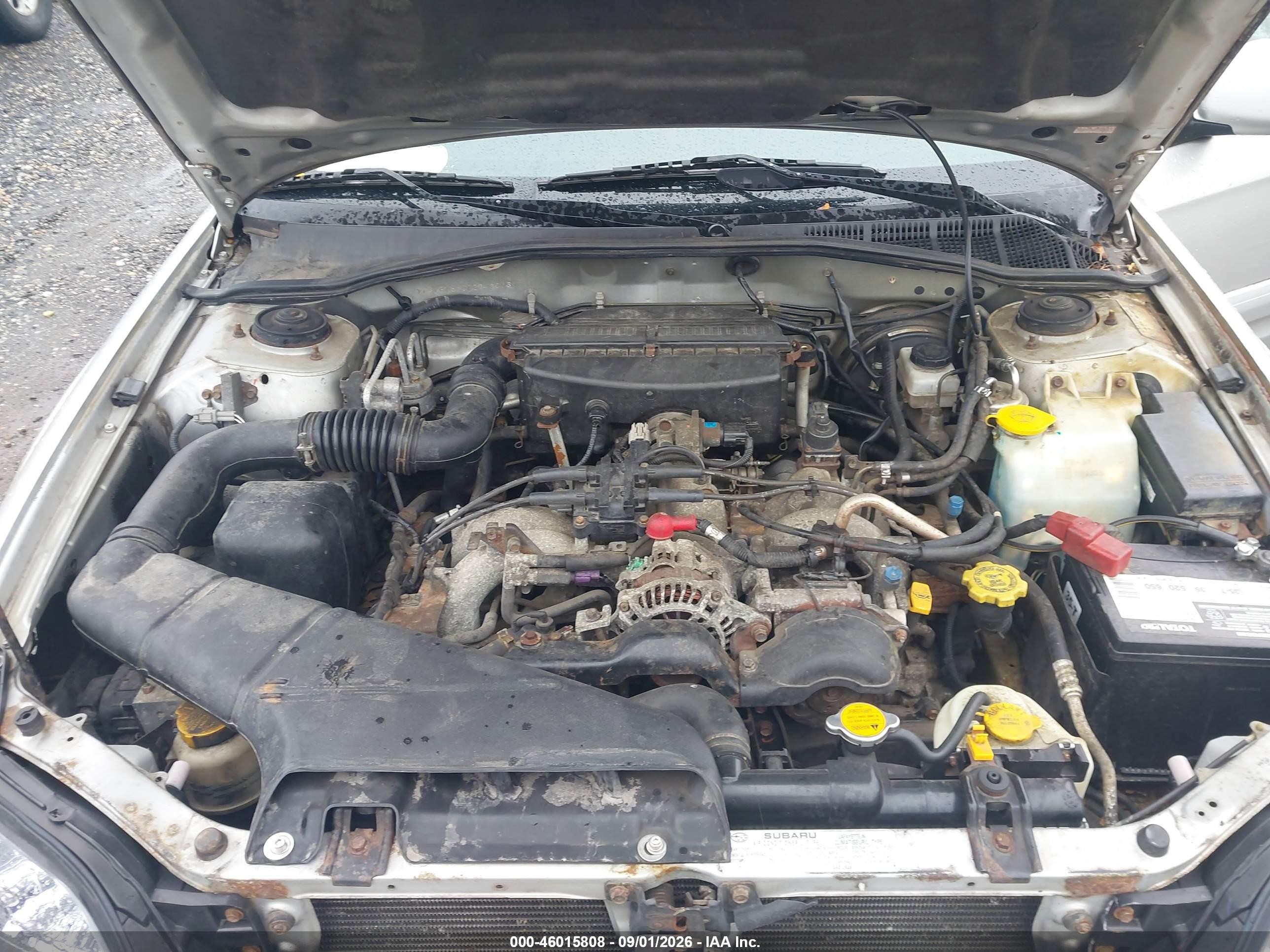 2003 Subaru Baja Silver vin: 4S4BT61C837100835