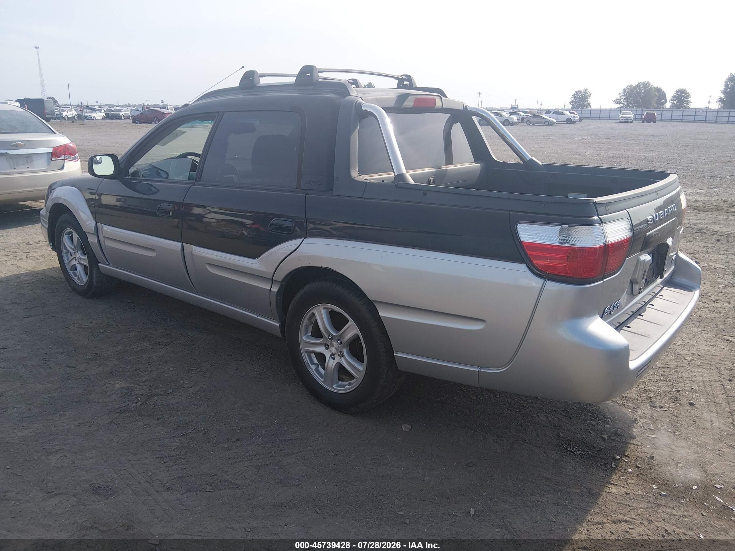 2003 Subaru Baja Черный vin: 4S4BT61C837103122