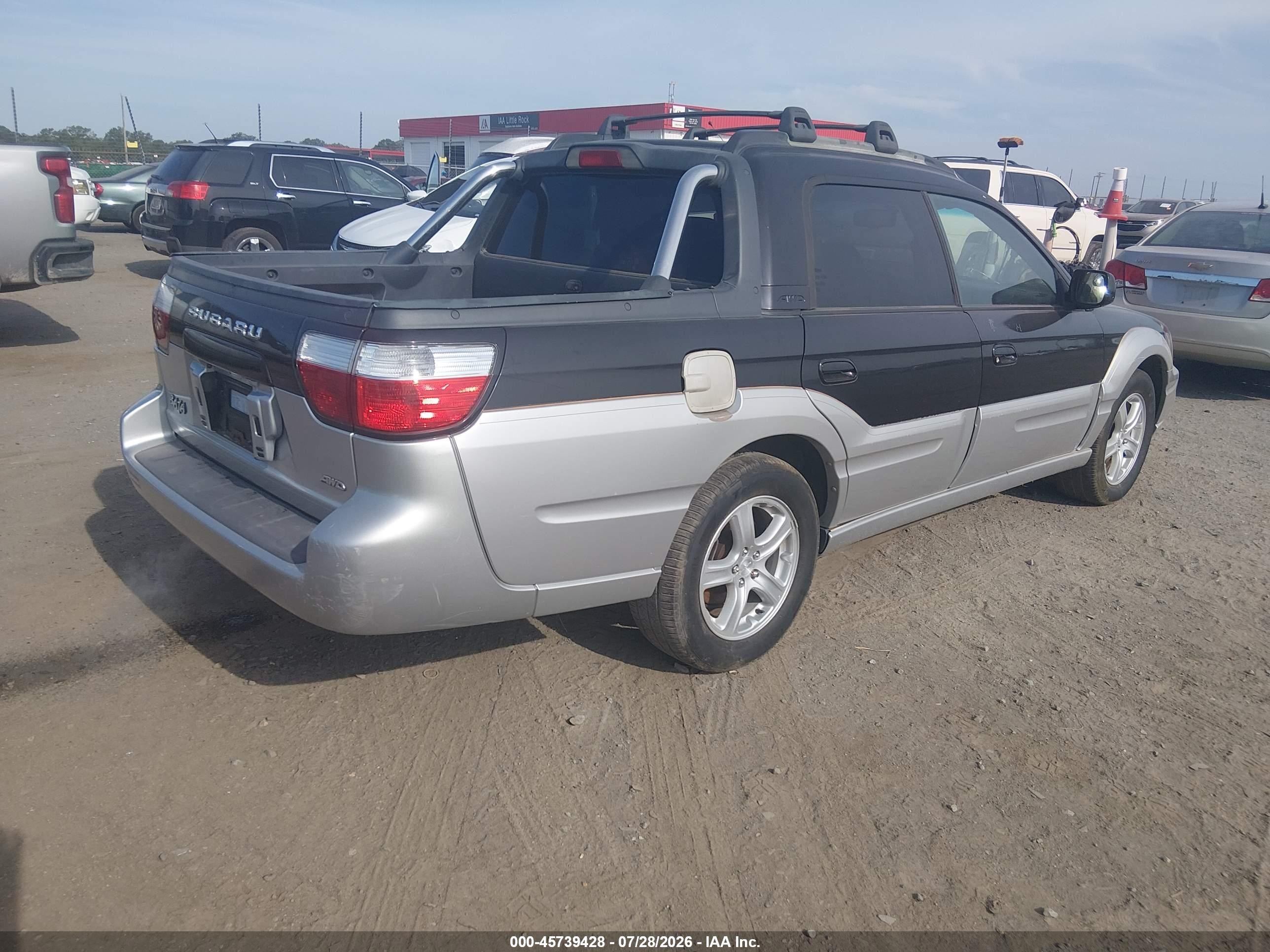 2003 Subaru Baja Черный vin: 4S4BT61C837103122