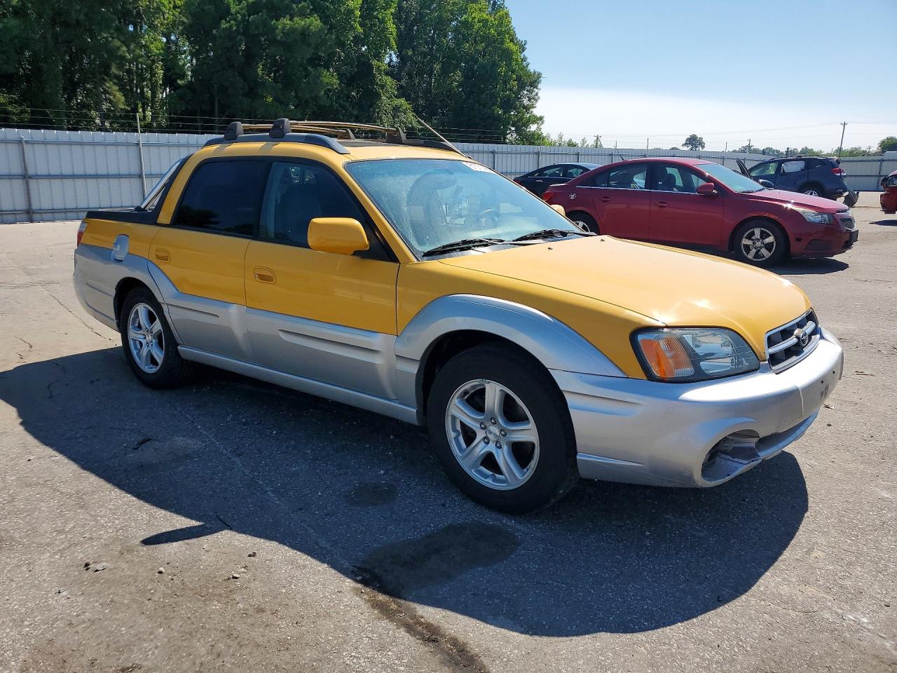 2003 Subaru Baja Желтый vin: 4S4BT61C936109372