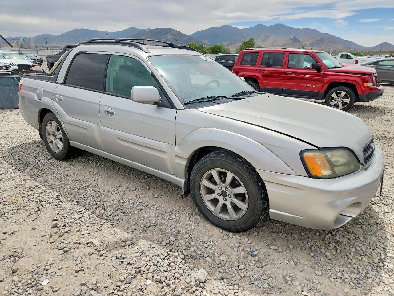 2003 Subaru Baja Silver vin: 4S4BT61CX36100163
