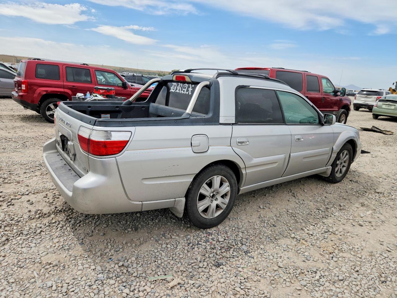 2003 Subaru Baja Silver vin: 4S4BT61CX36100163