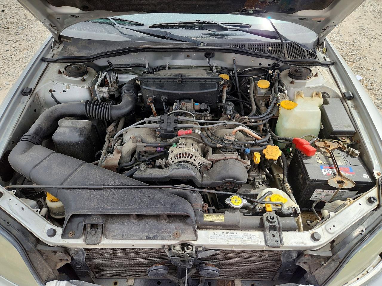 2003 Subaru Baja Silver vin: 4S4BT61CX36100163