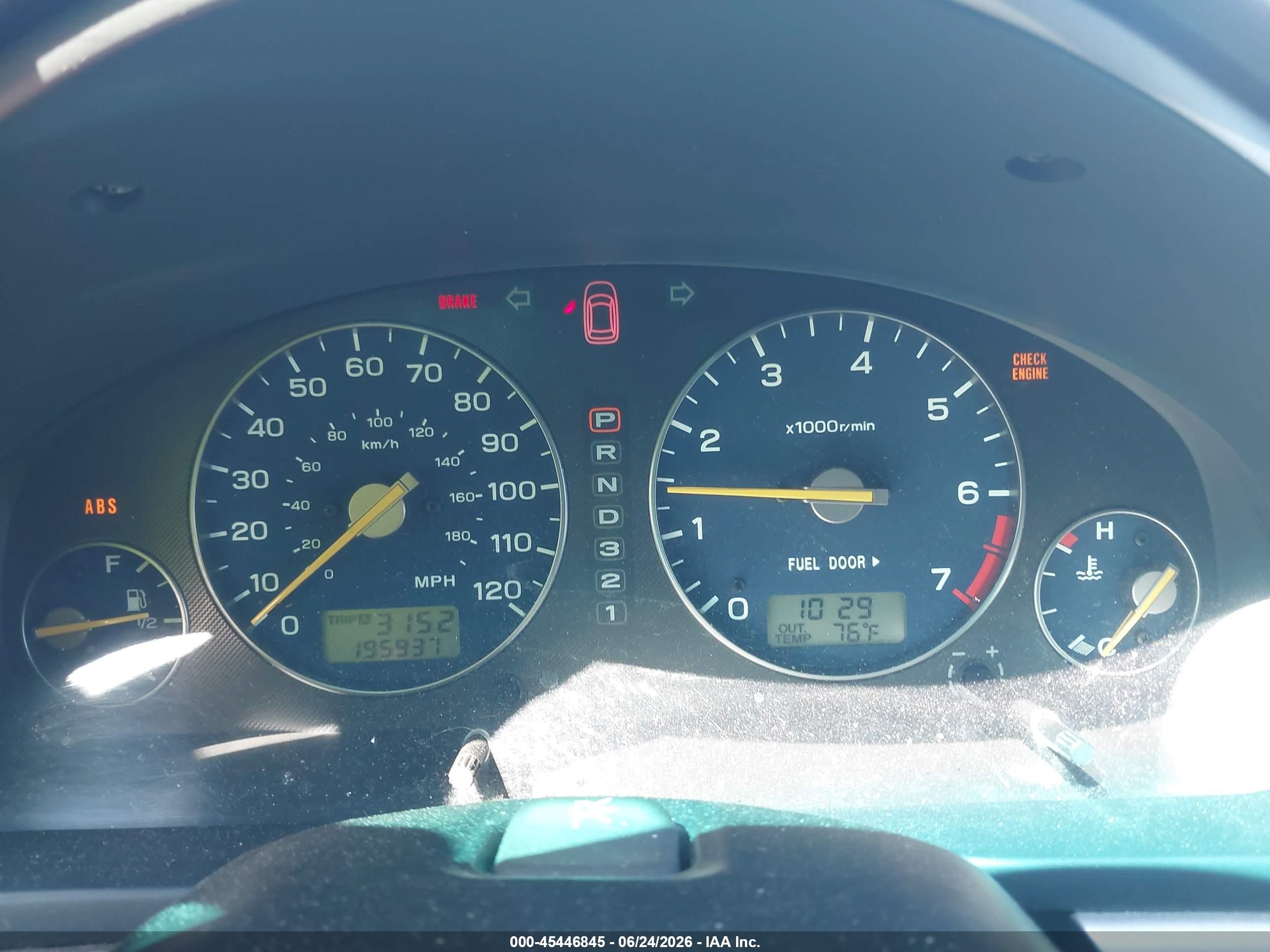 2003 Subaru Baja   Оранжевый vin: 4S4BT61CX37101128