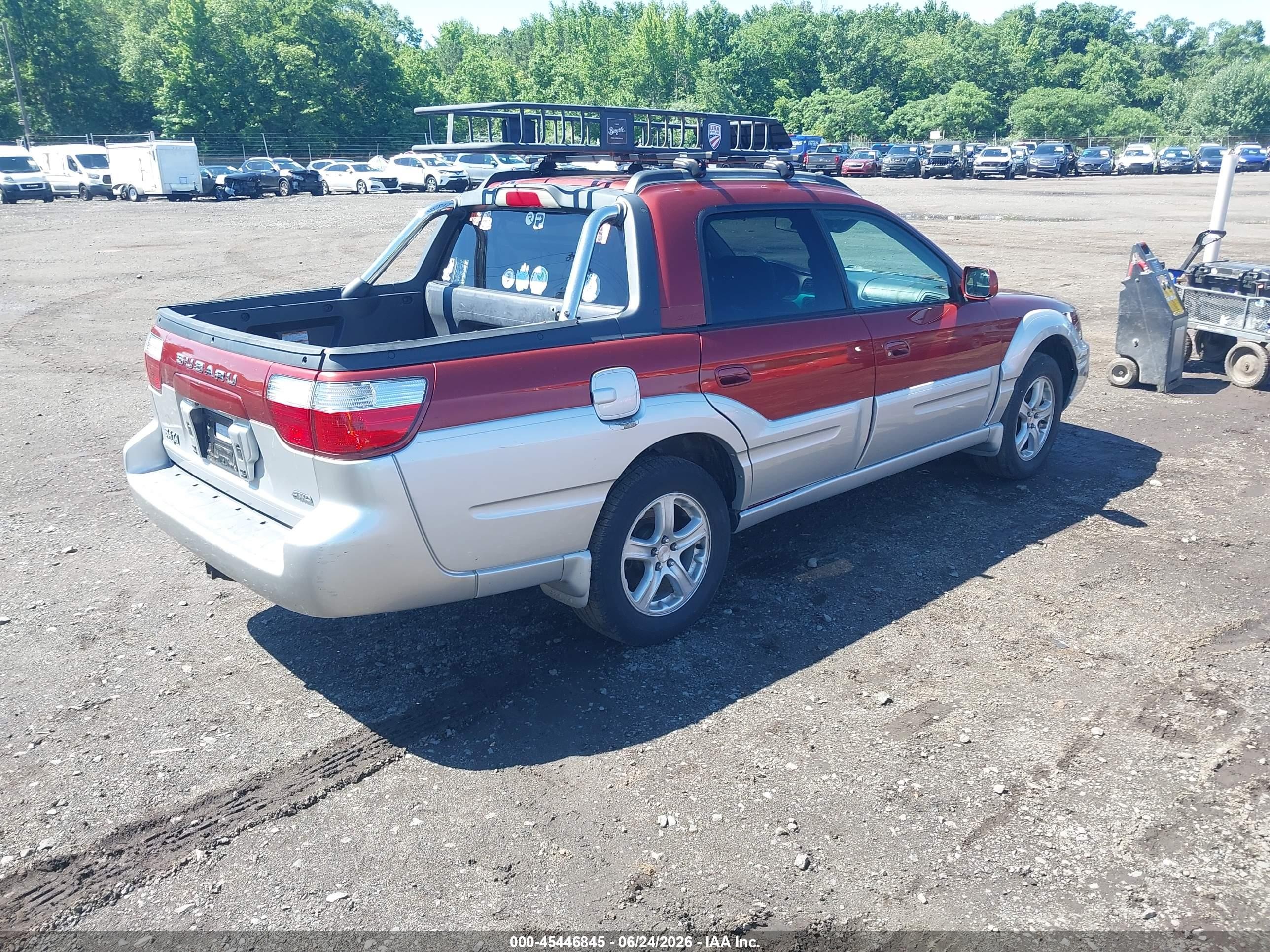2003 Subaru Baja   Оранжевый vin: 4S4BT61CX37101128