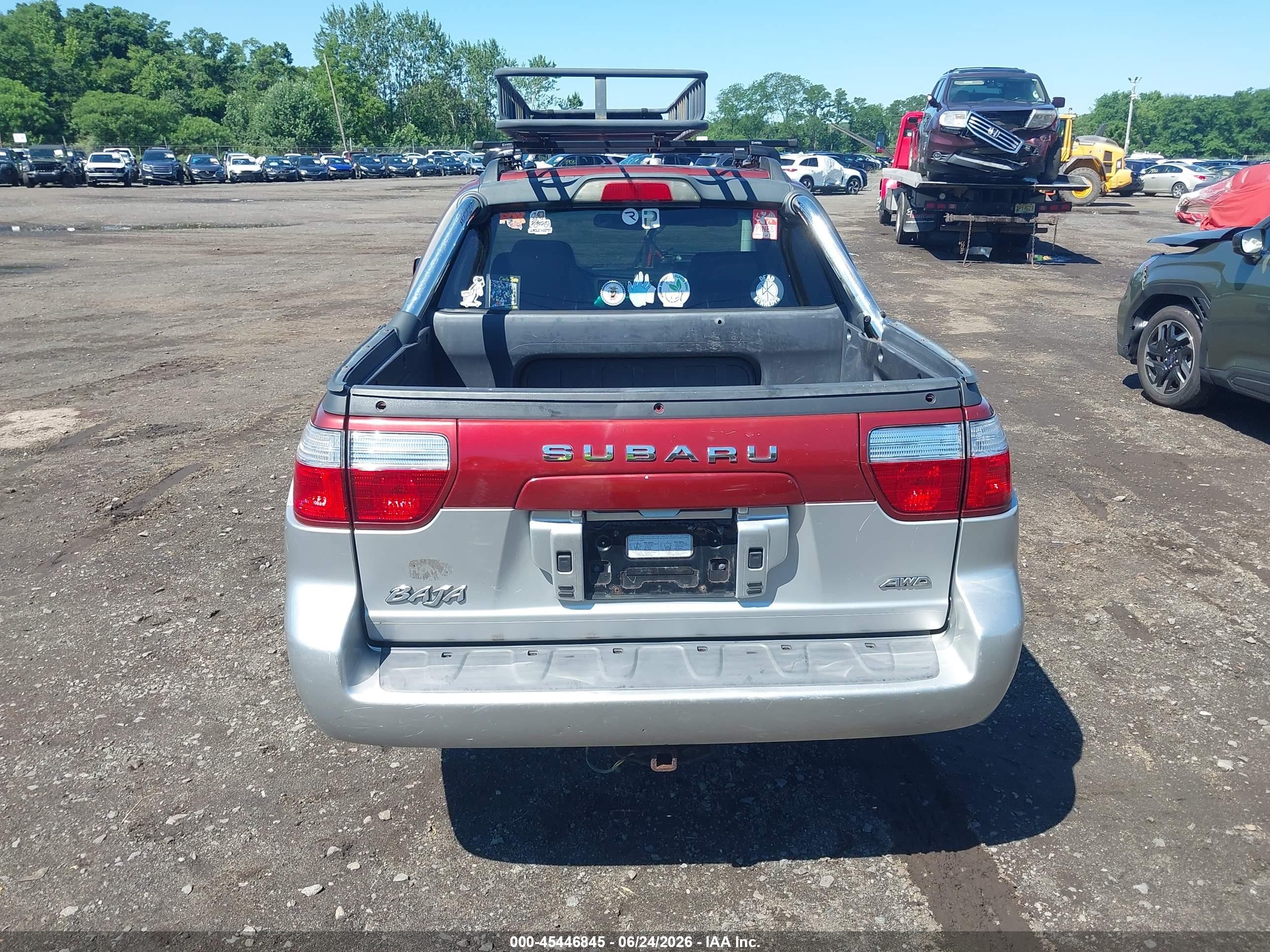 2003 Subaru Baja   Оранжевый vin: 4S4BT61CX37101128