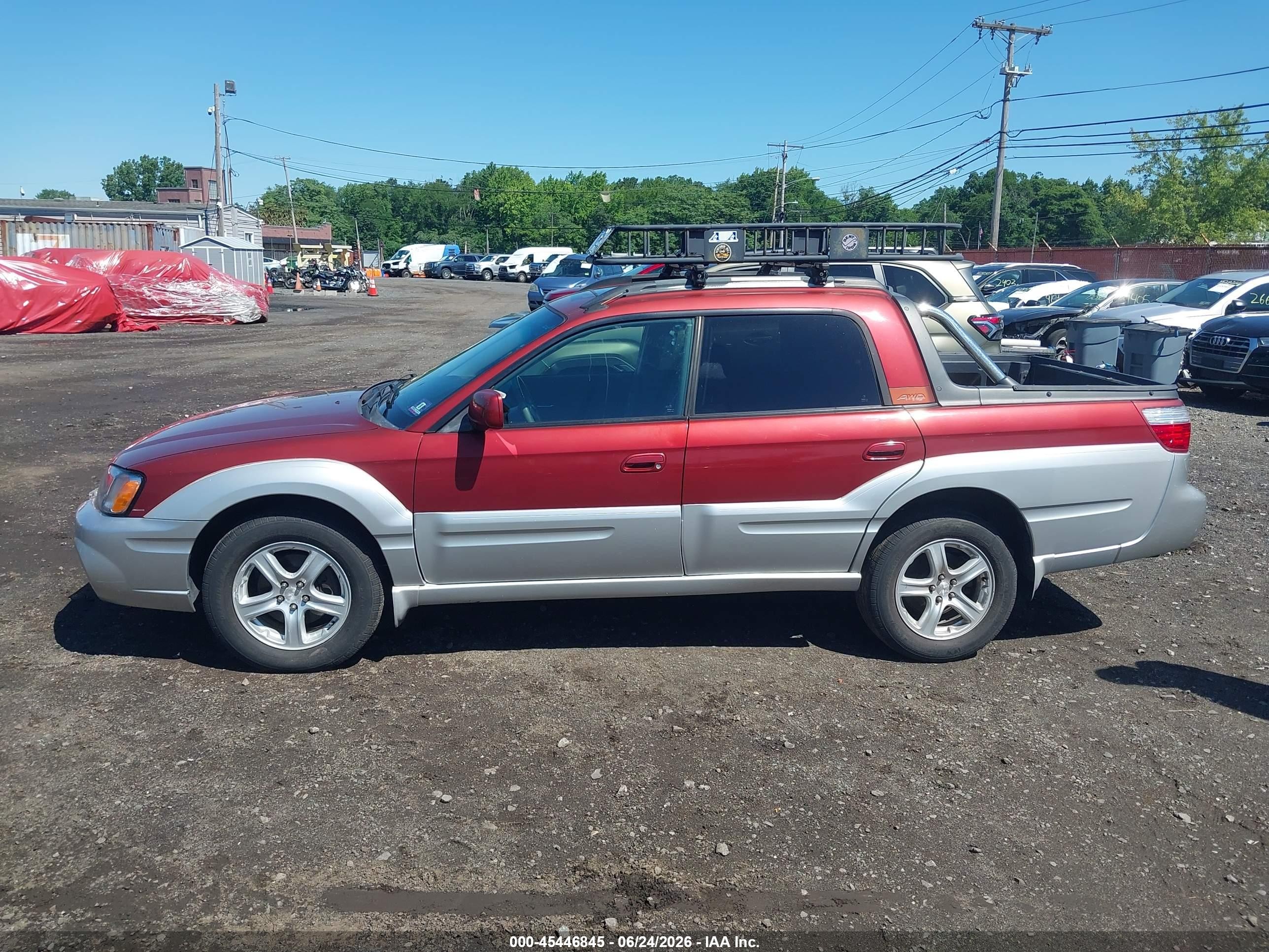 2003 Subaru Baja   Оранжевый vin: 4S4BT61CX37101128